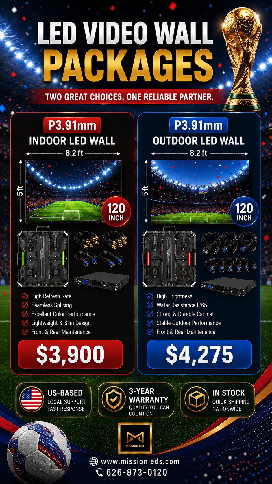 Mission LED Facebook ad