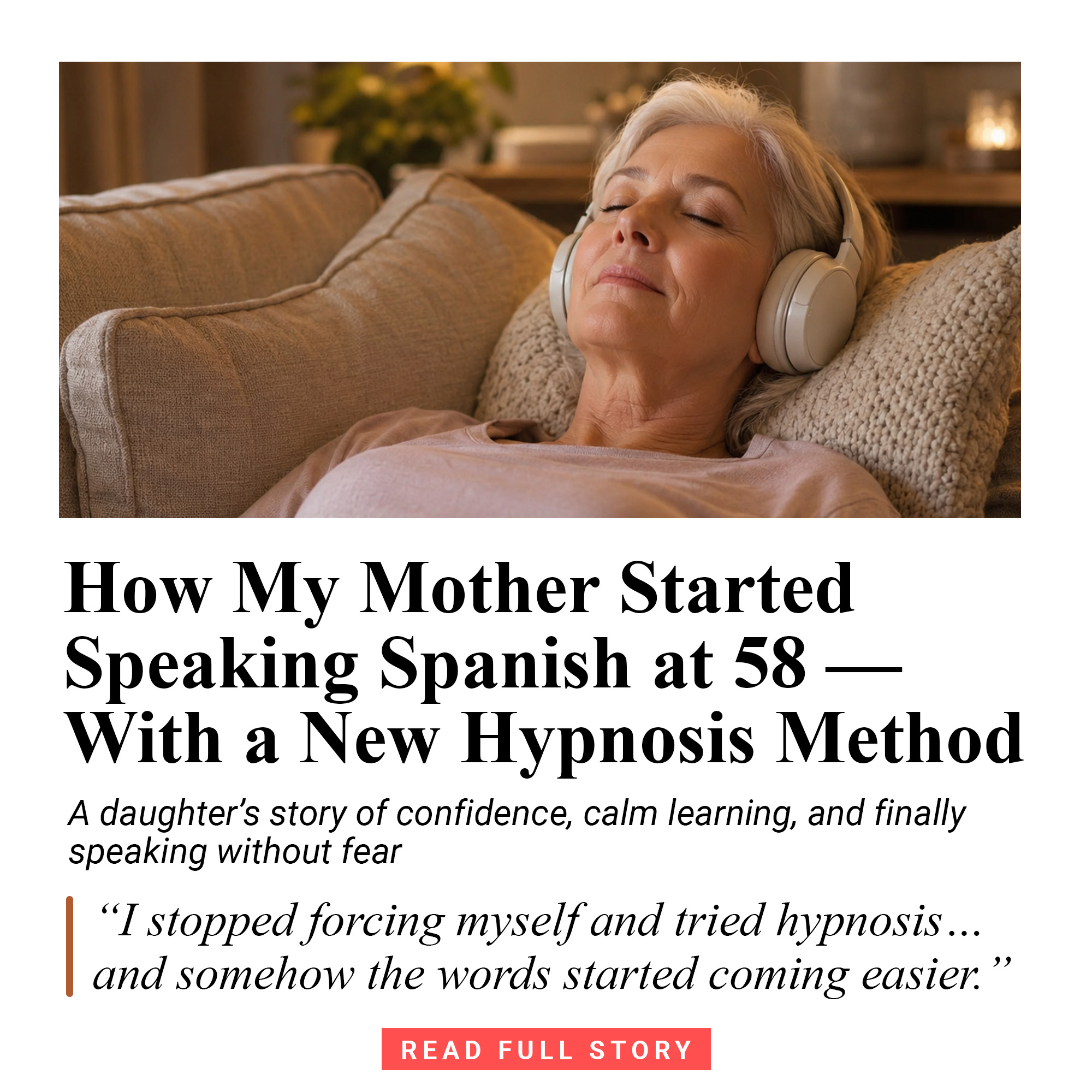 MakesYouFluent Facebook ad