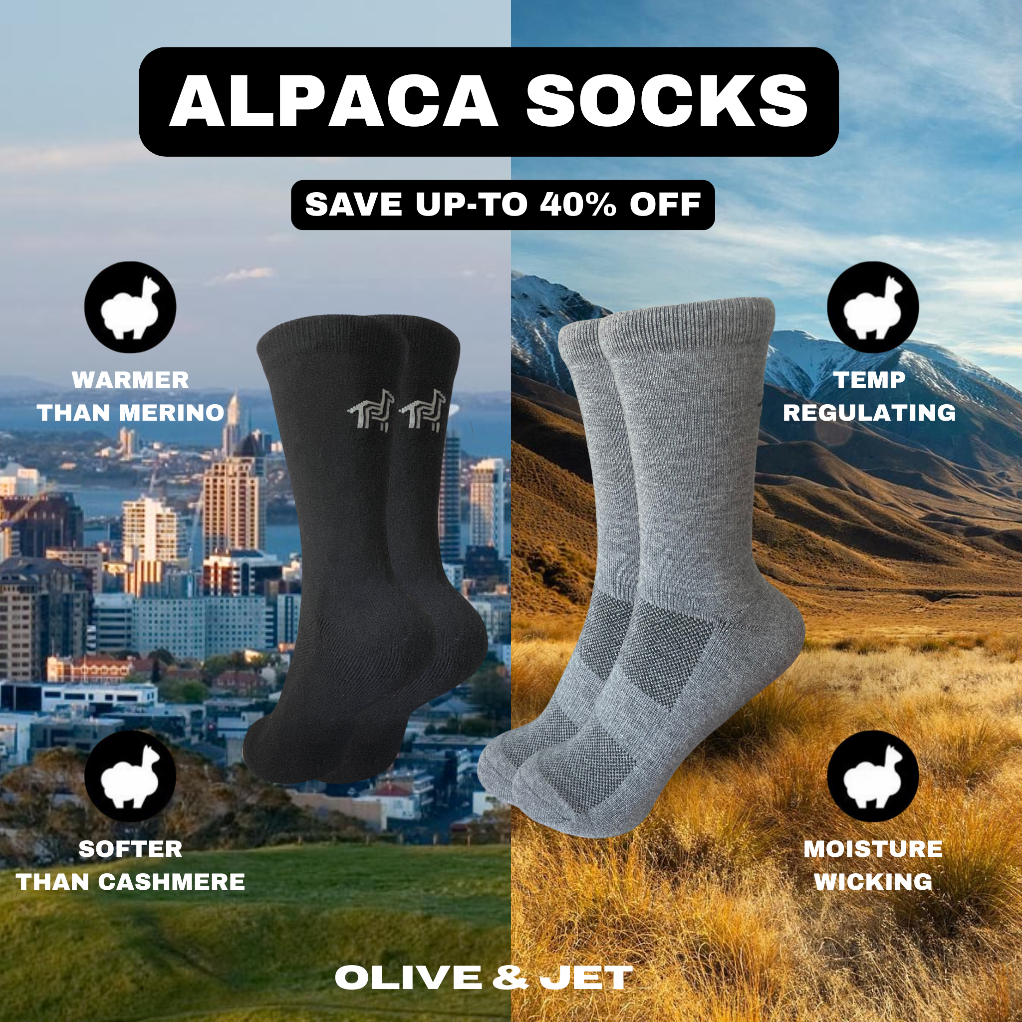 Olive & Jet Facebook ad