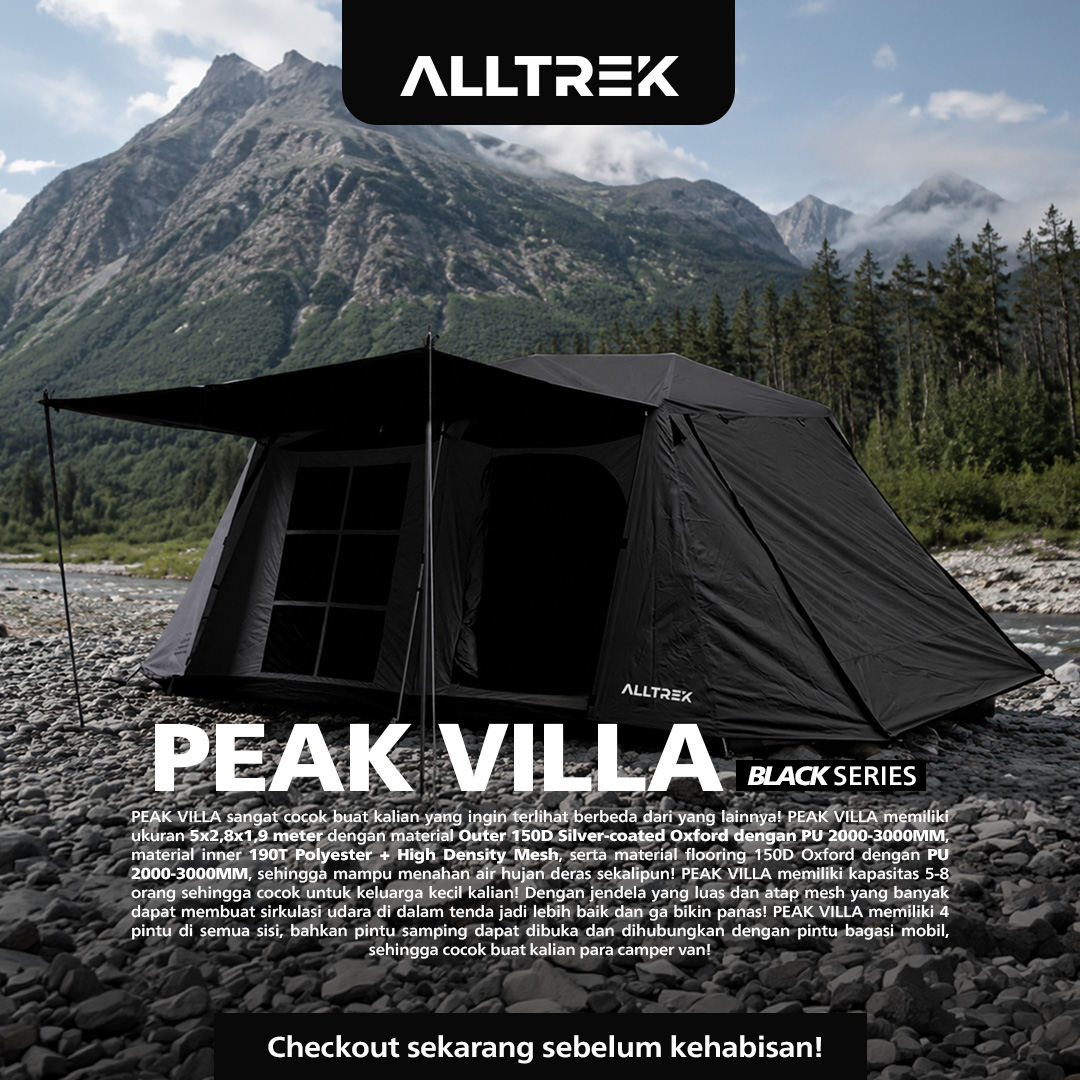 Alltrek Indonesia Facebook ad: Peak Camping