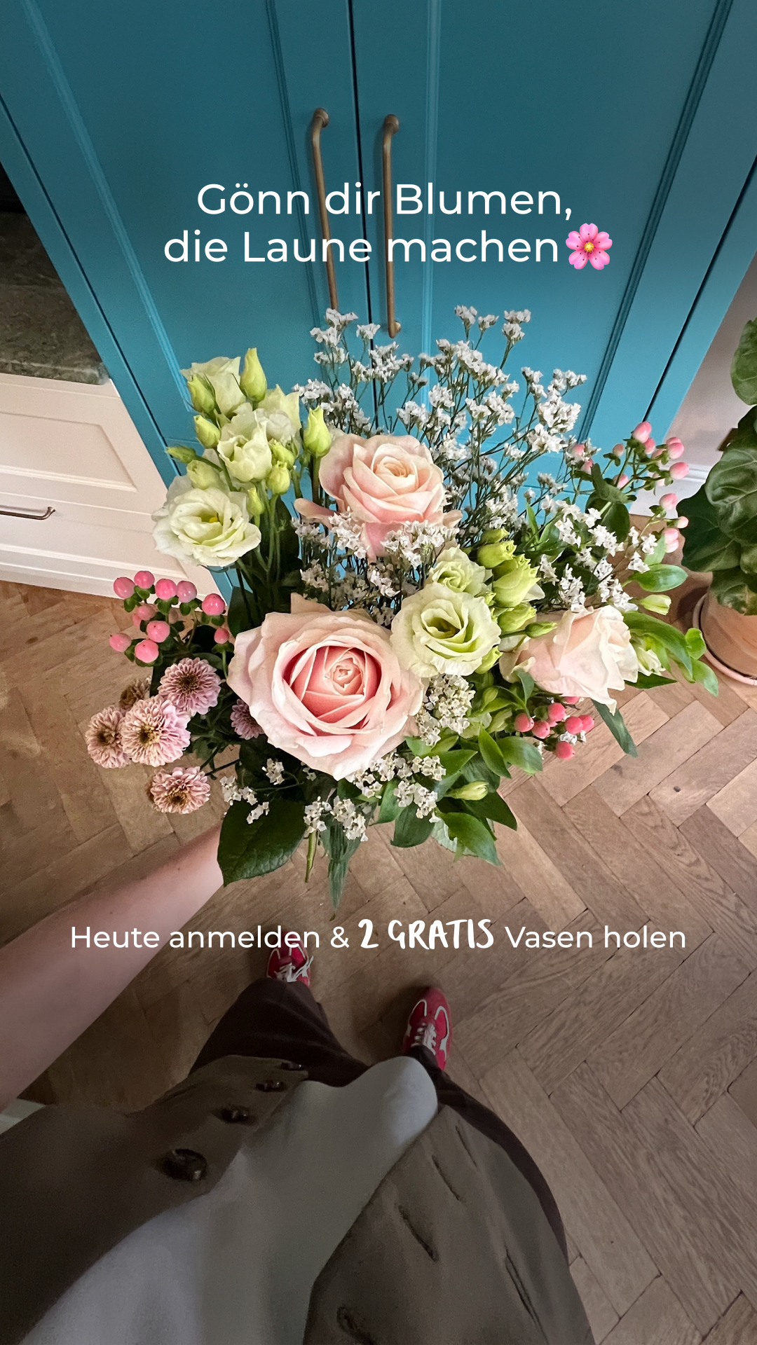 Freddie's Flowers Facebook ad