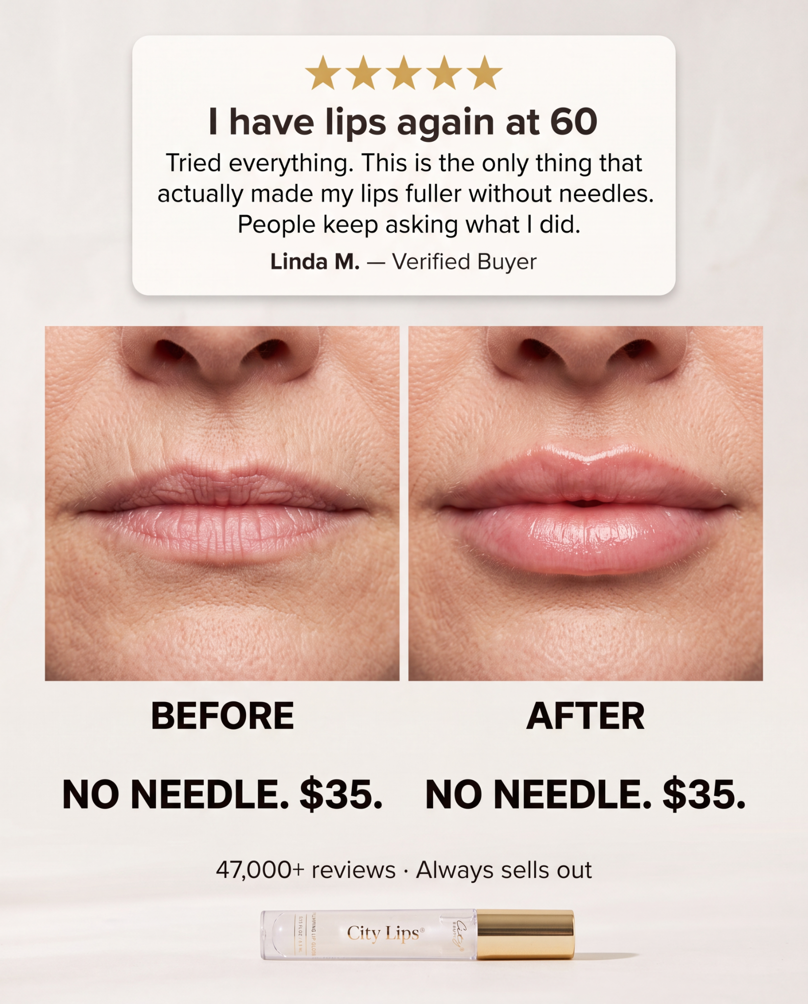 City Beauty Facebook ad