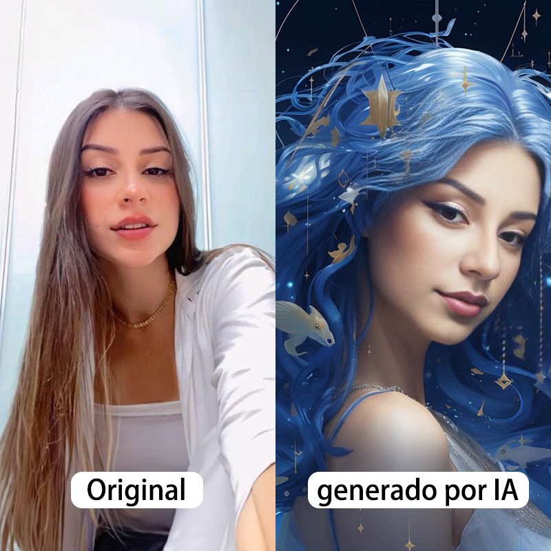 Avatar de IA y Rompecabezas Facebook ad
