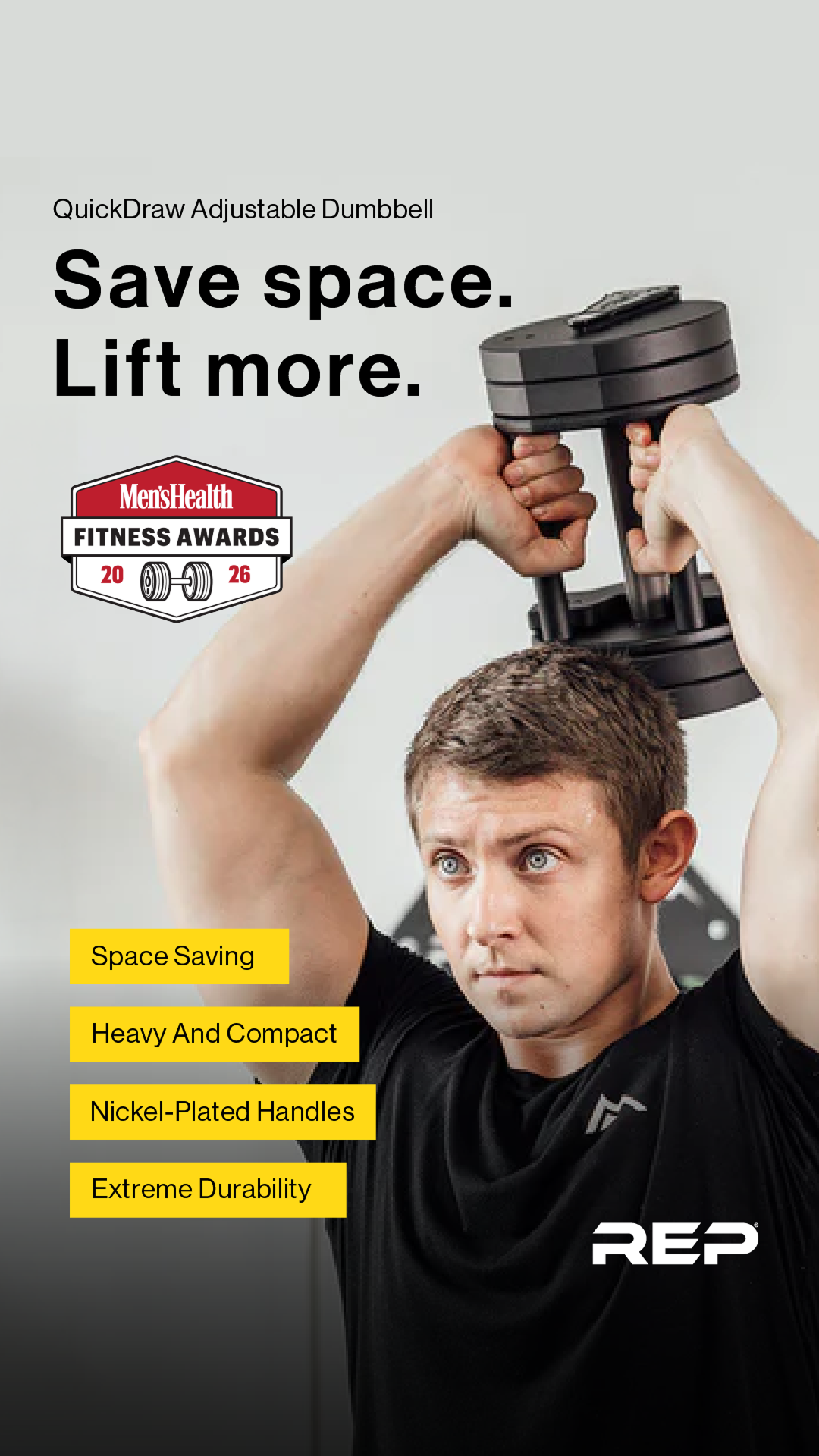 REP Fitness Facebook ad