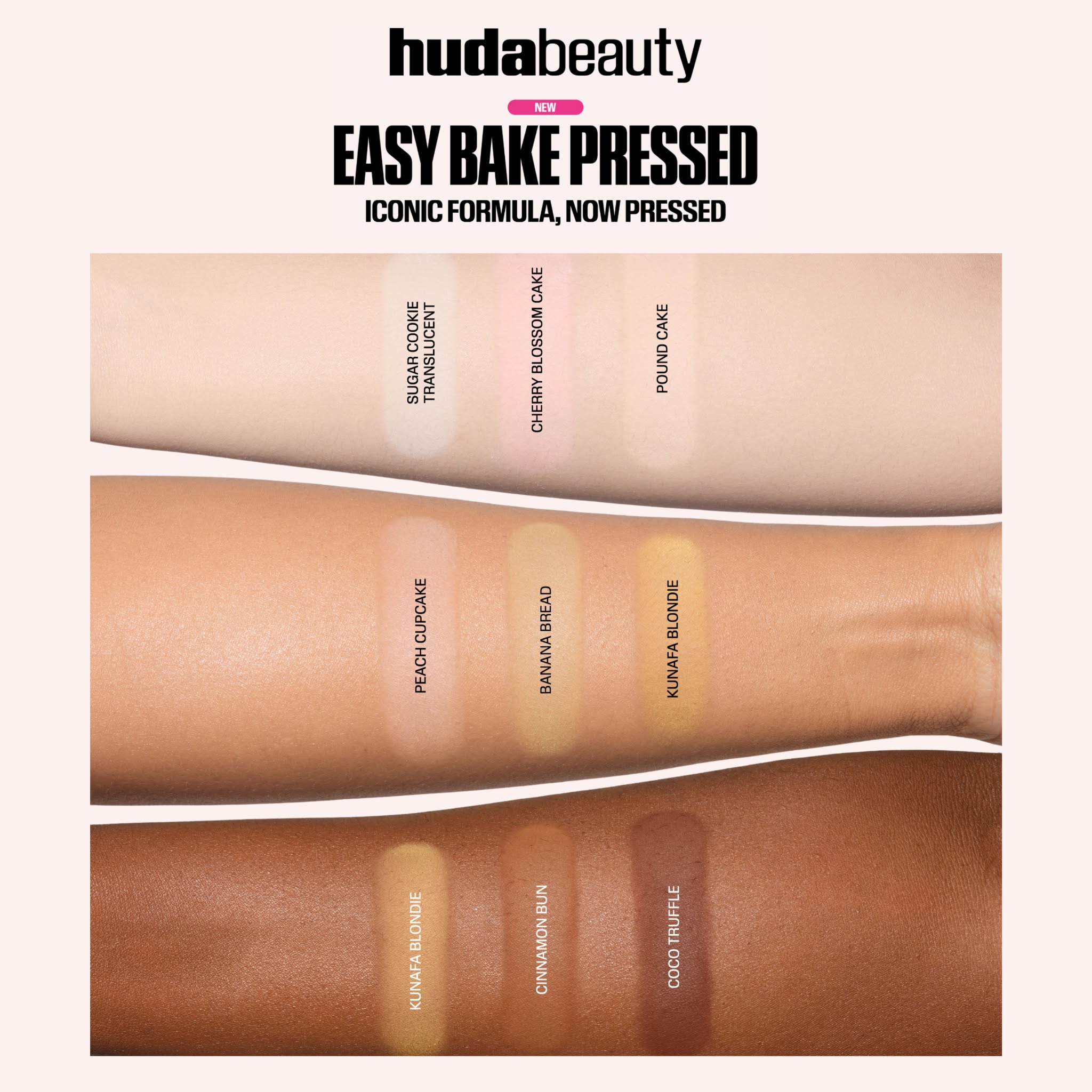 Luxasia Indonesia Facebook ad: The New Easy Bake Pressed Powder has arrived!