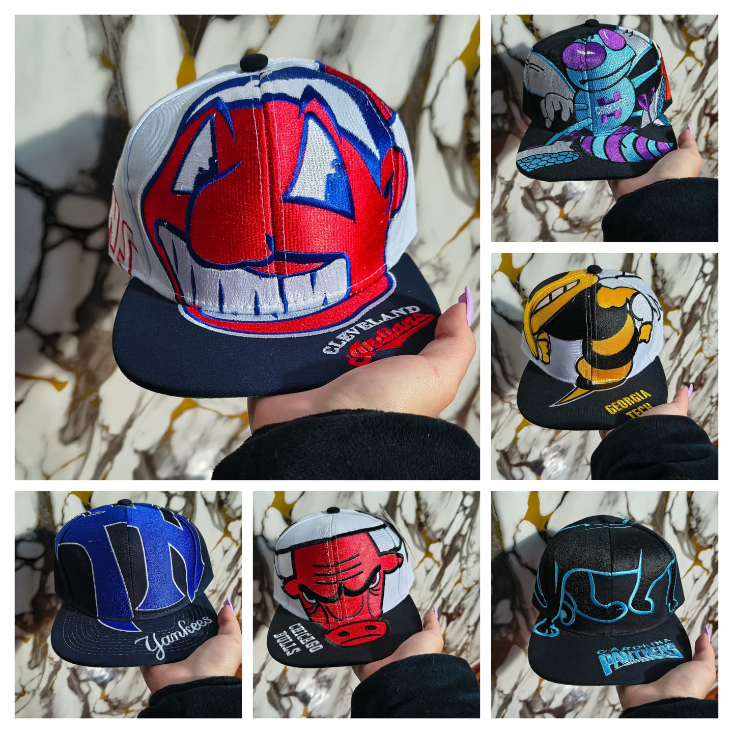 Crazycaps Facebook ad: importadores de Gorras Nueva Era