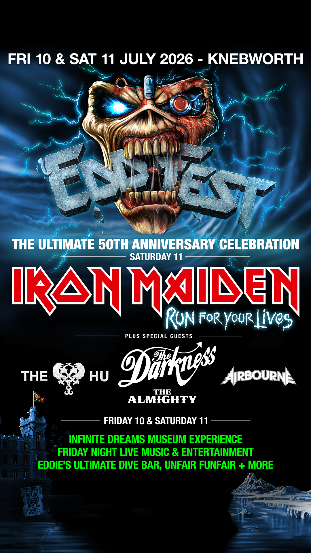 Iron Maiden Facebook ad