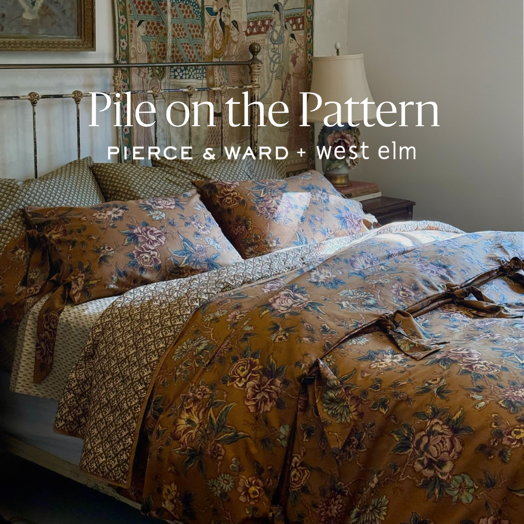 West Elm Facebook ad: Discover the Patterns