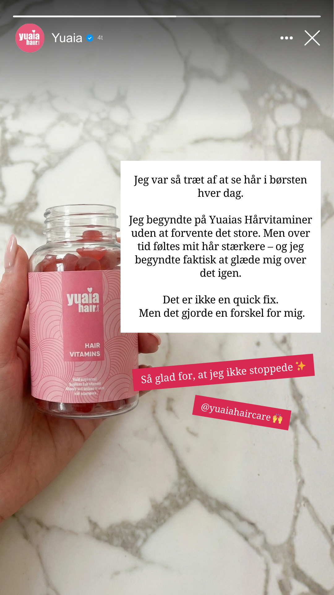 Yuaia Haircare Facebook ad