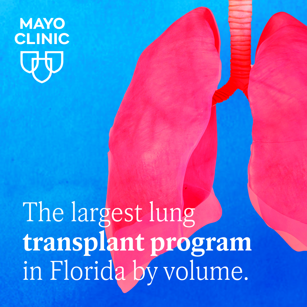 Transplantation at Mayo Clinic Facebook ad