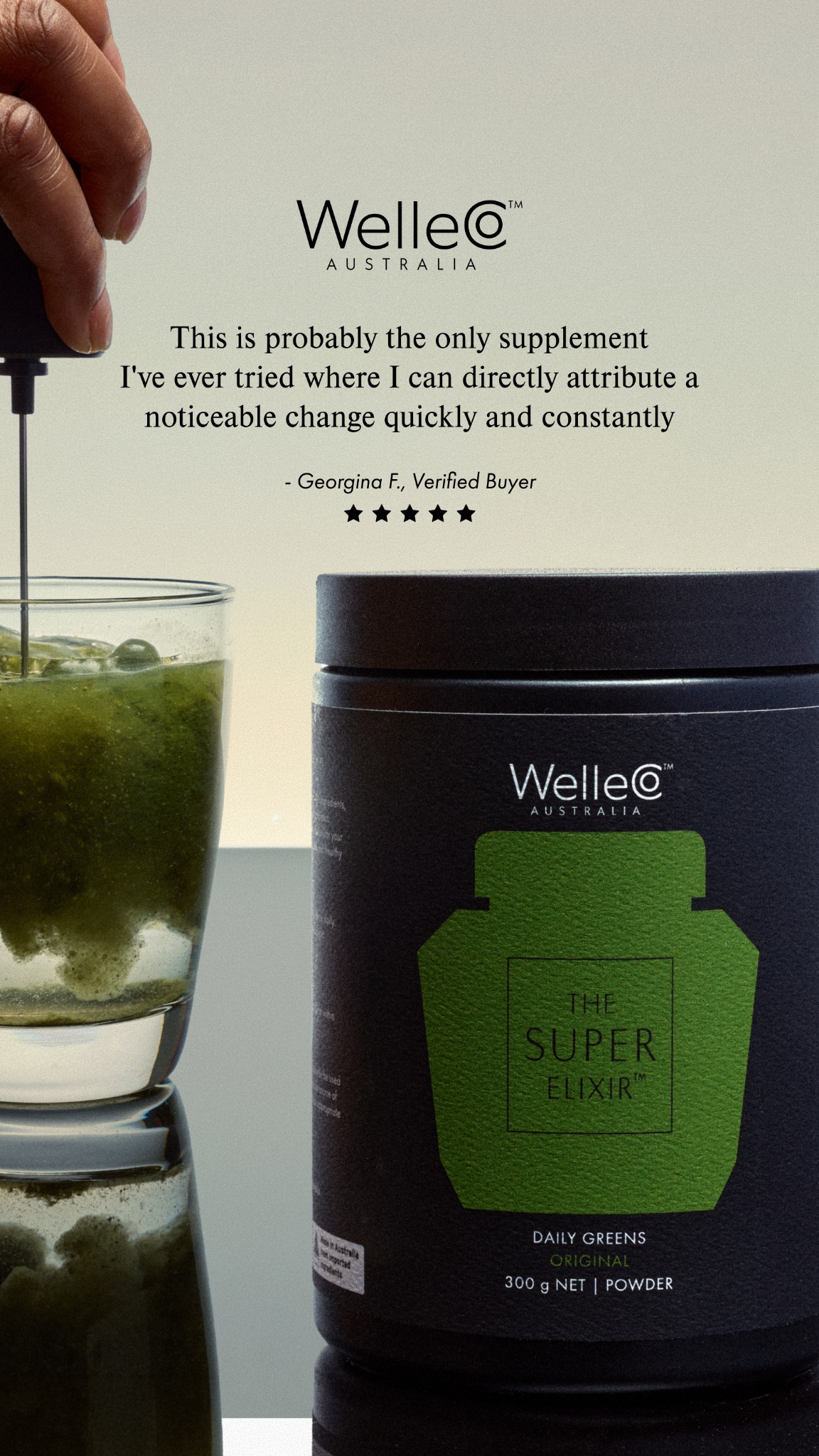 WelleCo Facebook ad