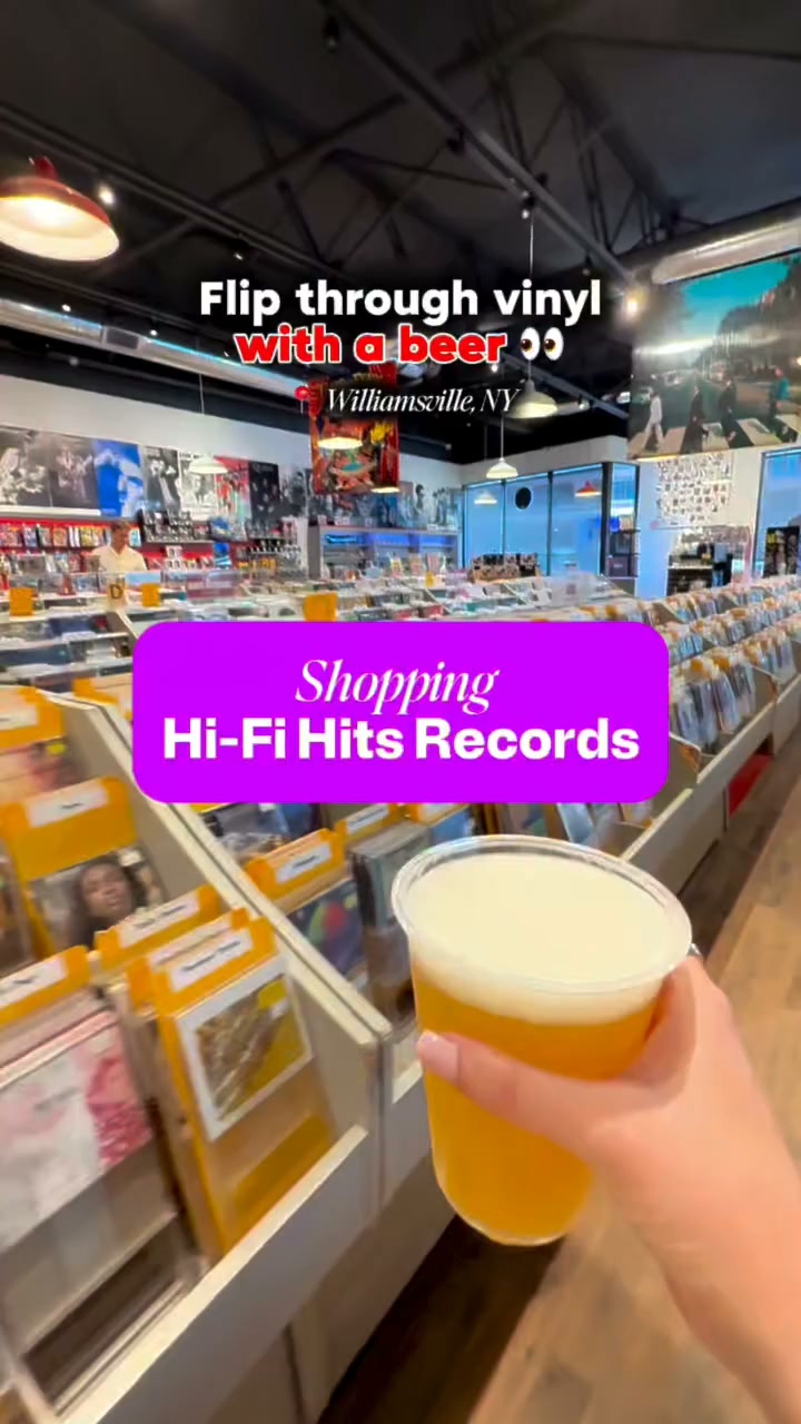 Step Out Buffalo Facebook ad: This record store has BEER on tap