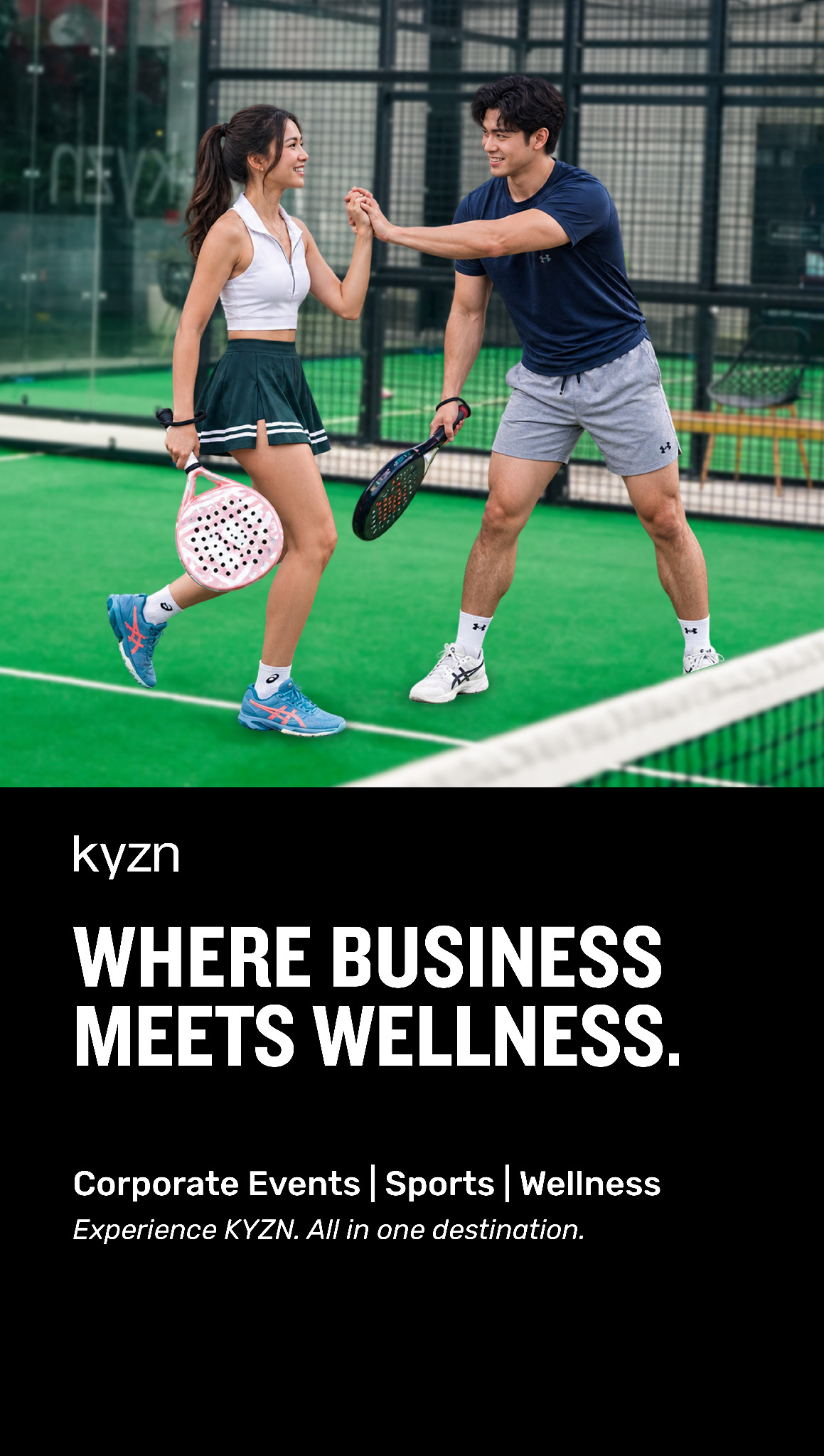 KYZN Surabaya Facebook ad: IDR 80,000 daily access to premium gym & pool