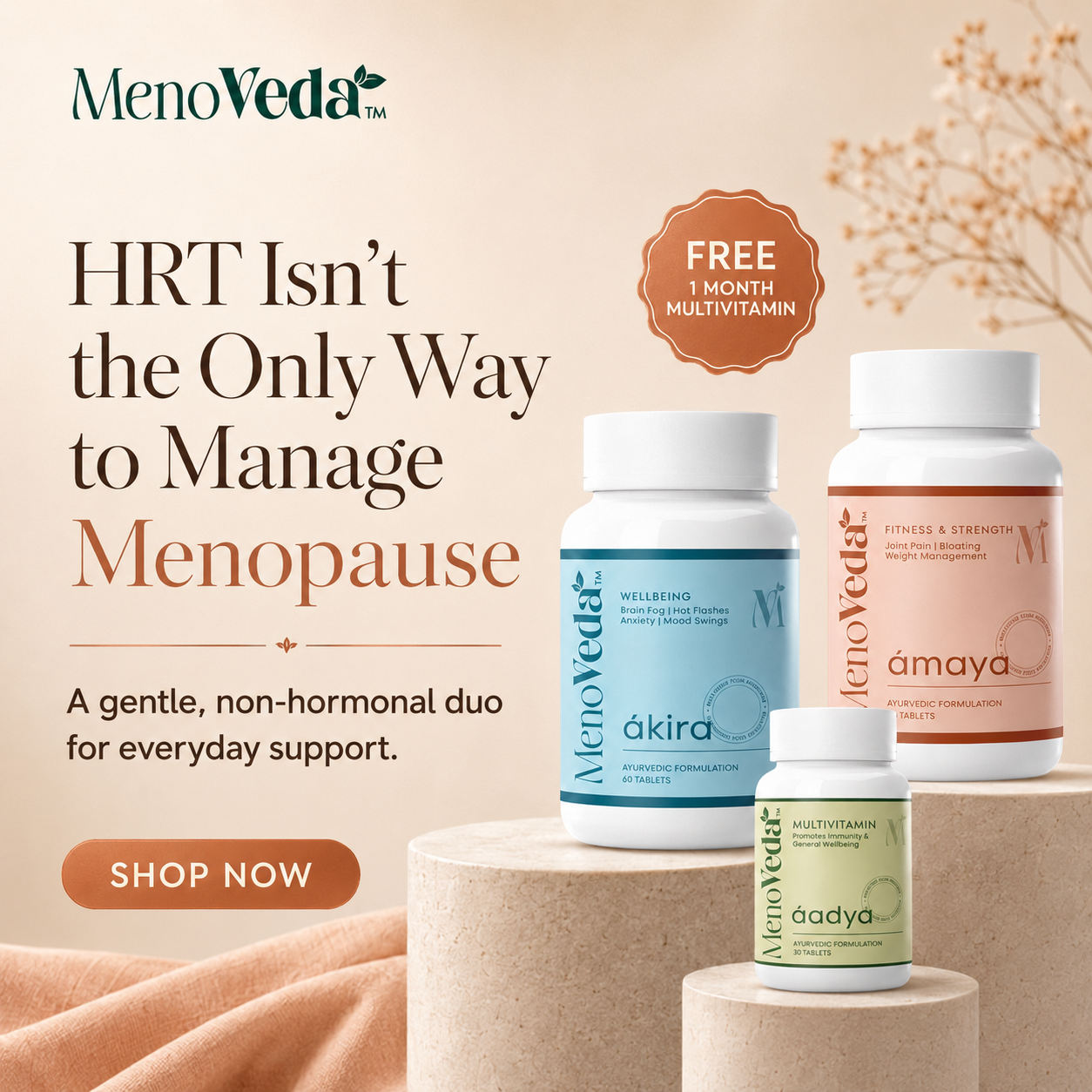 Menoveda Facebook ad