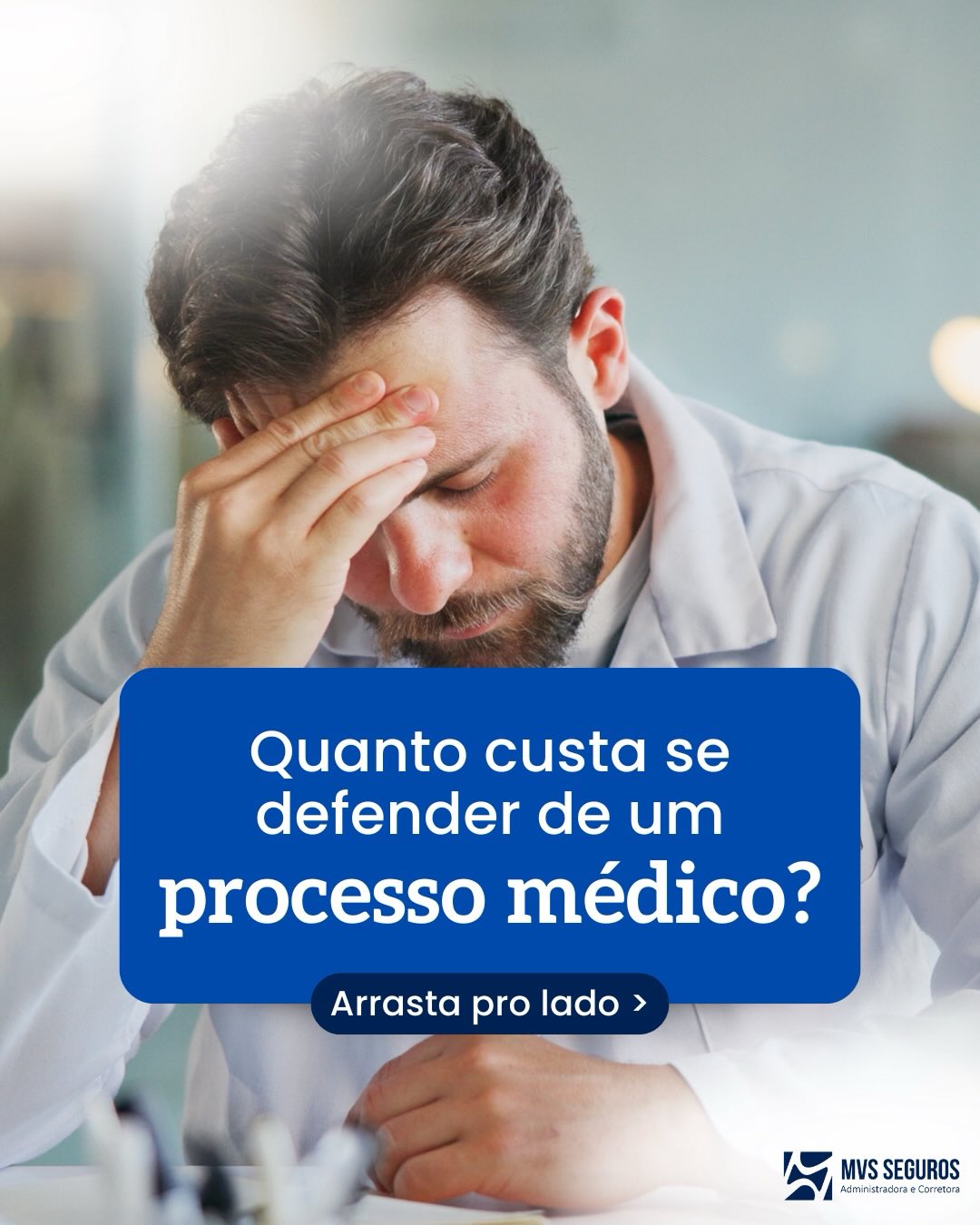 MVS Seguros - Administradora e Corretora Facebook ad: Muitos profissionais só percebem o impacto de um…