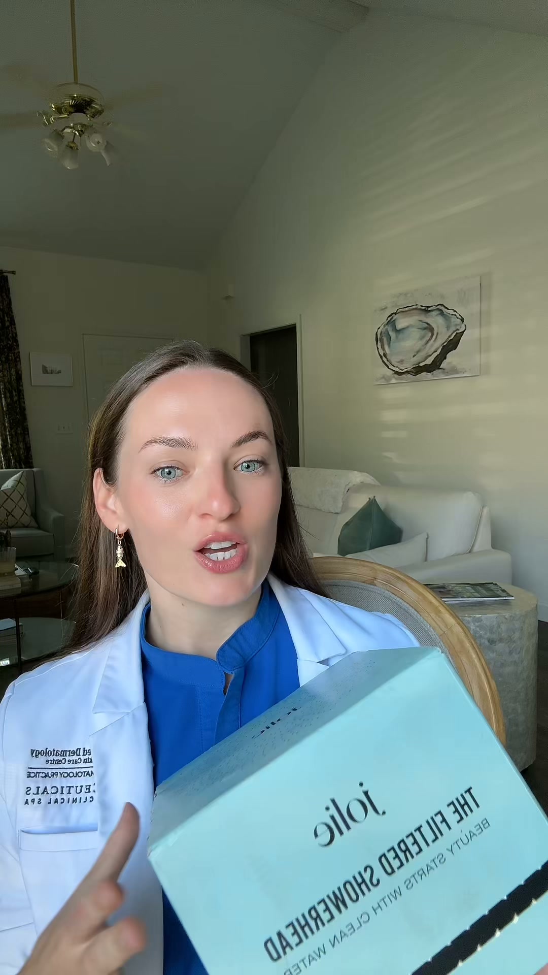 Jolie Facebook ad: The Only Clinically Proven Shower Filter