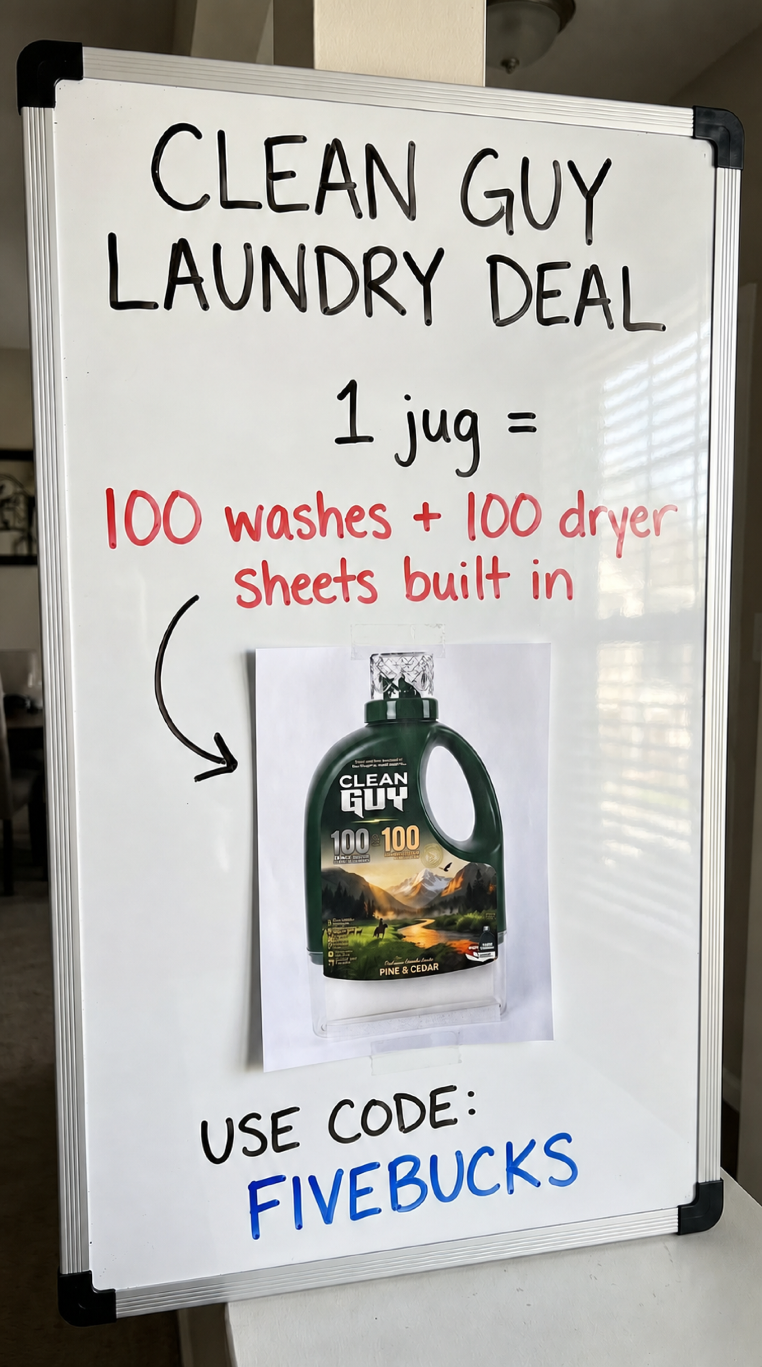 Clean Guy Facebook ad