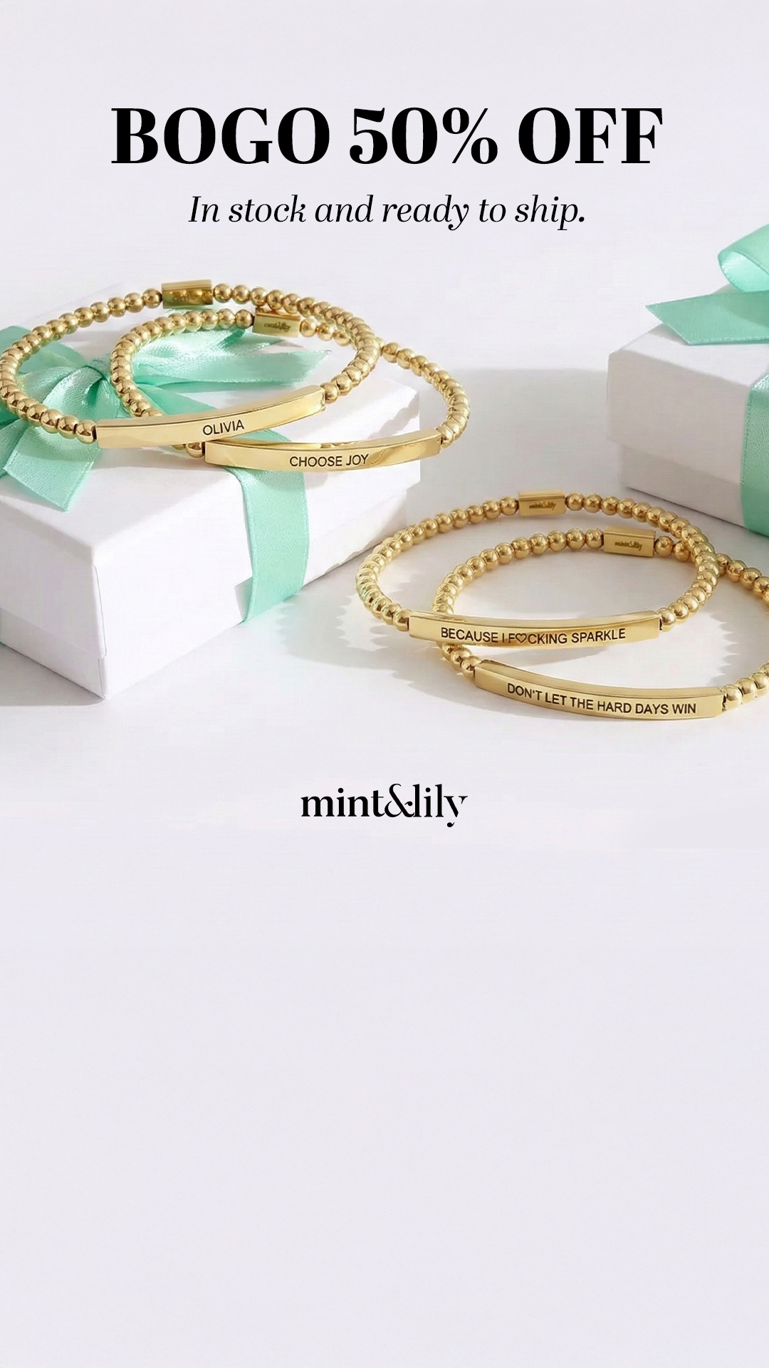 MINT & LILY Facebook ad