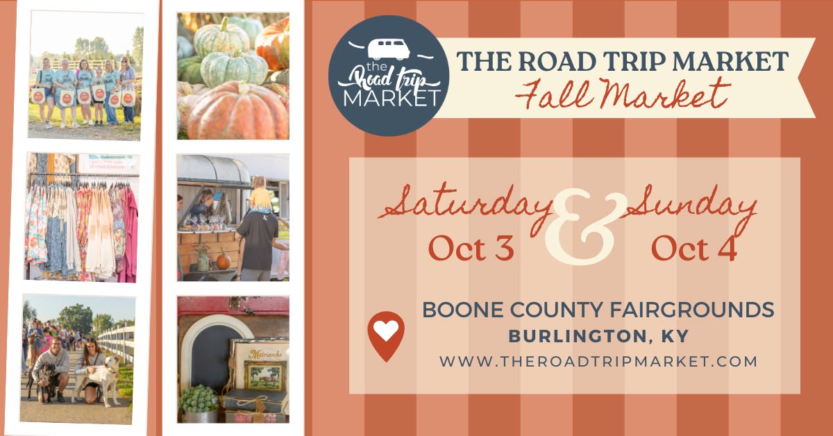 The Road Trip Market Facebook ad: The Road Trip Market Fall Market