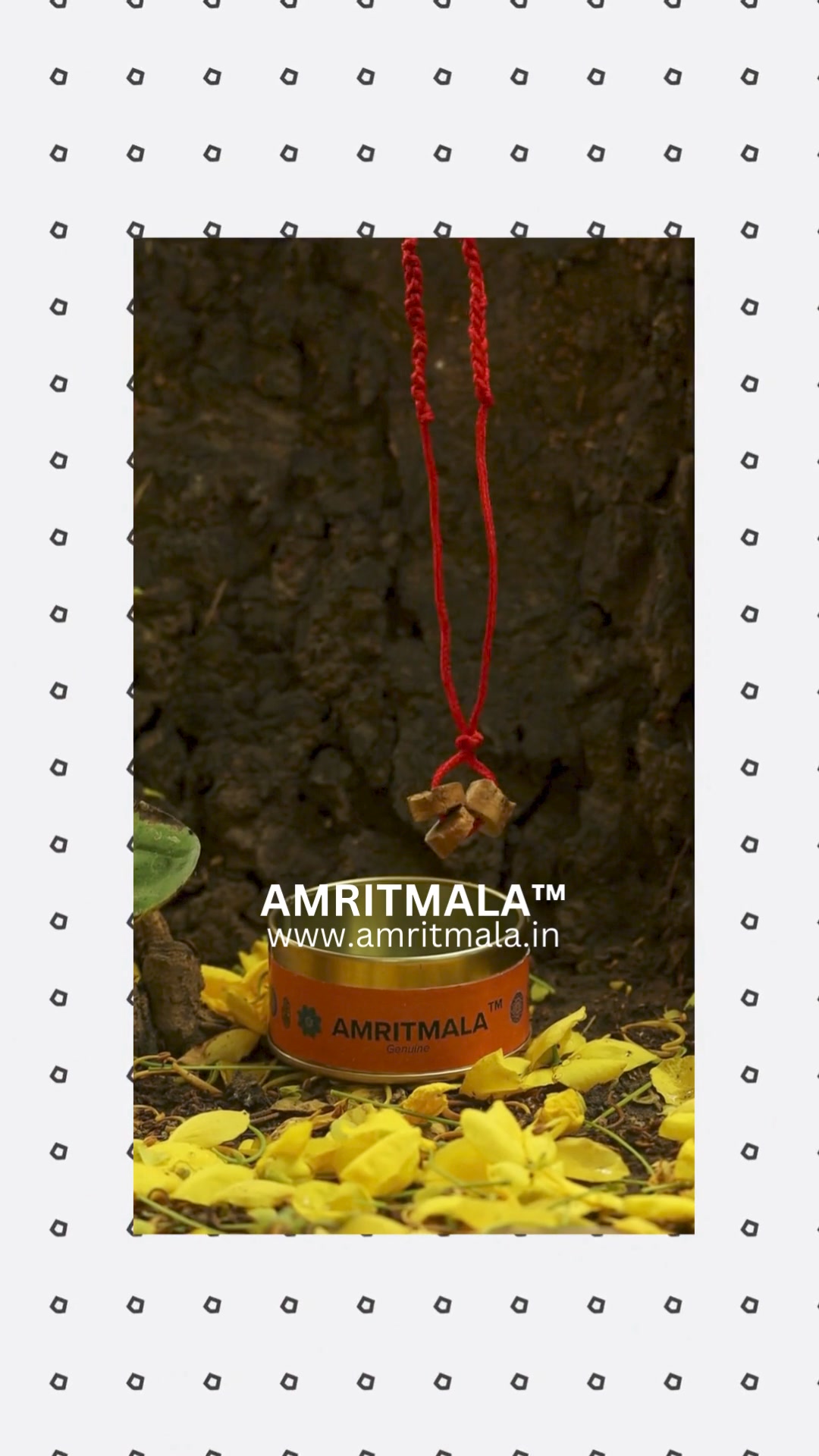 Amrit Mala Facebook ad: Proven Relief, Real Quality