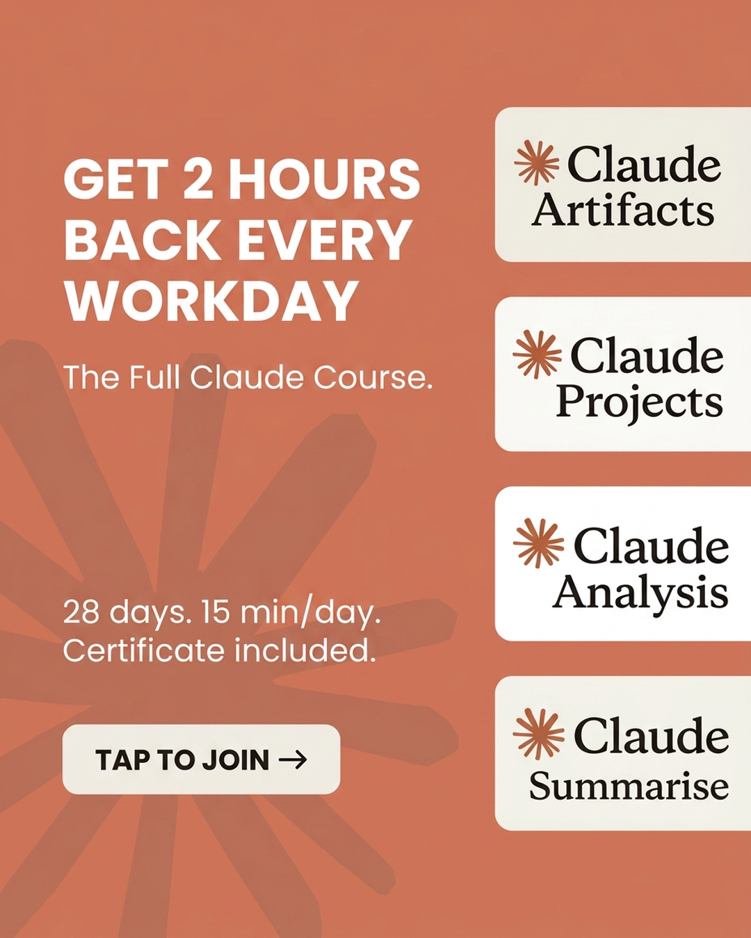 Emily Carter AI & Career Growth Facebook ad: Start Now