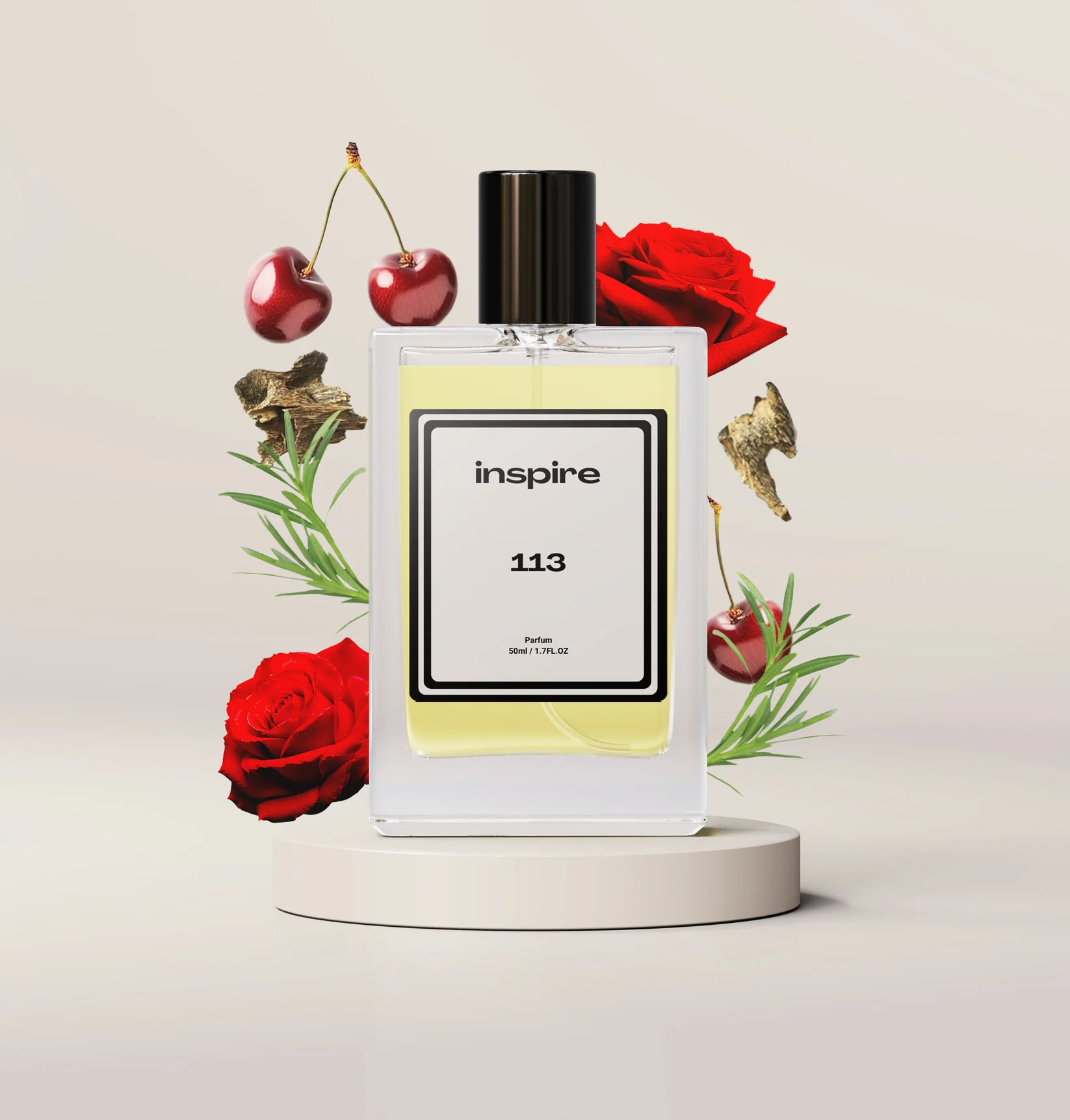 Inspire Parfums Facebook ad from Oct 22, 2025