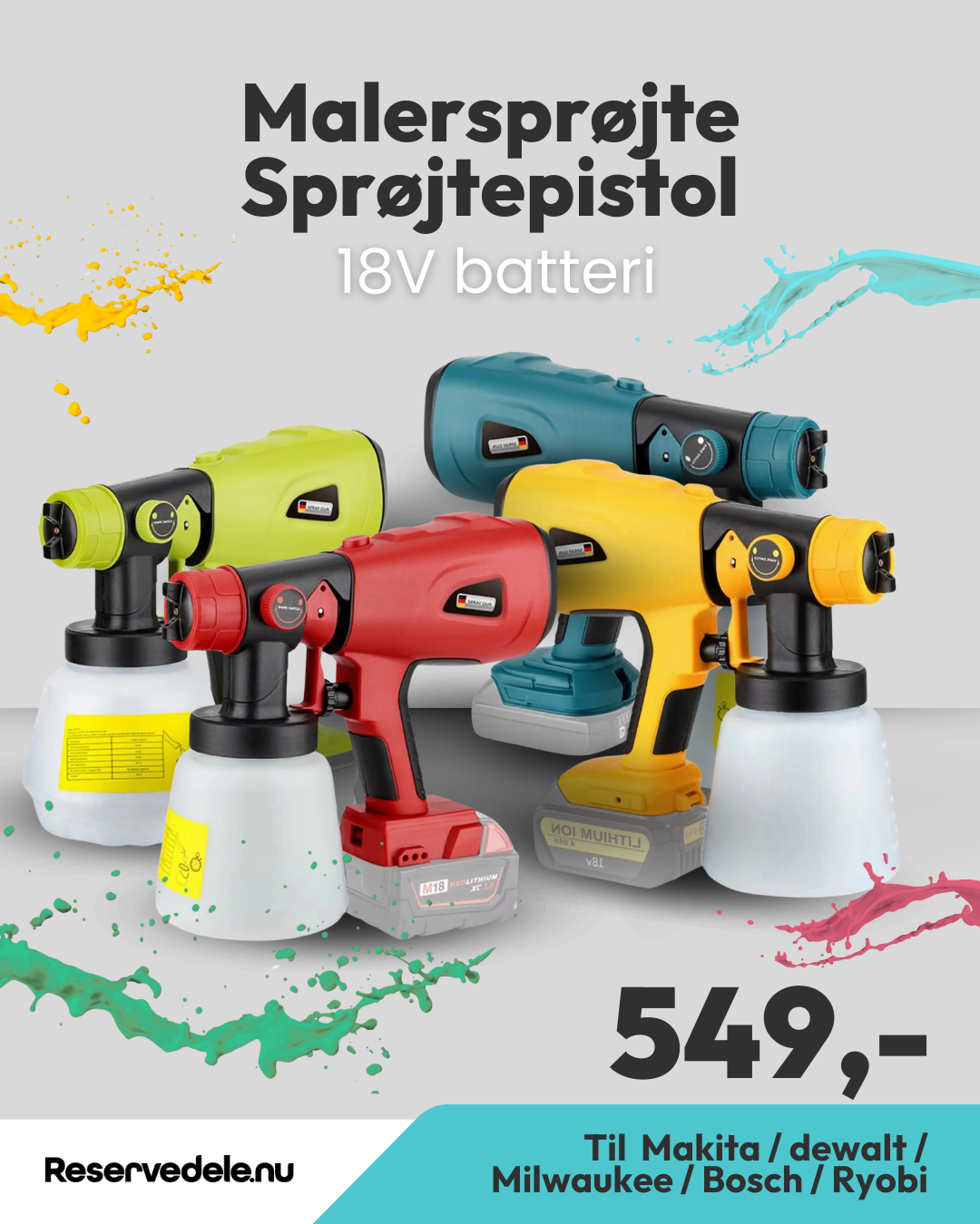 Reservedele.nu Facebook ad: Mal uden besvær