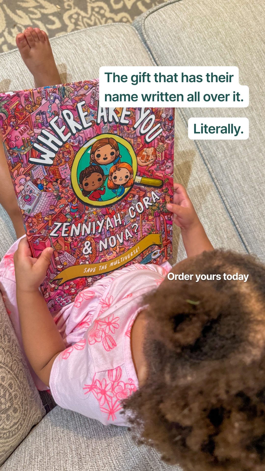 Wonderbly Facebook ad