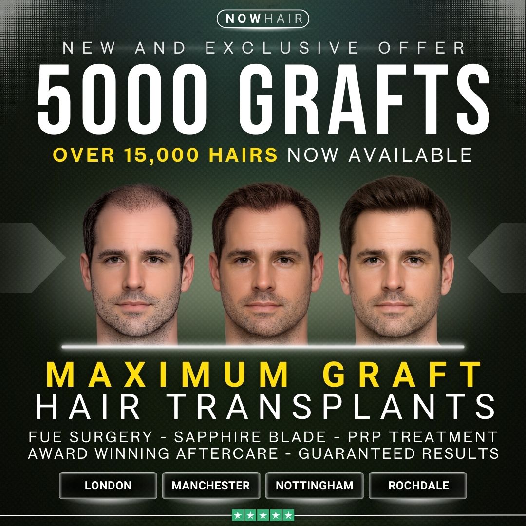Now Hair Facebook ad