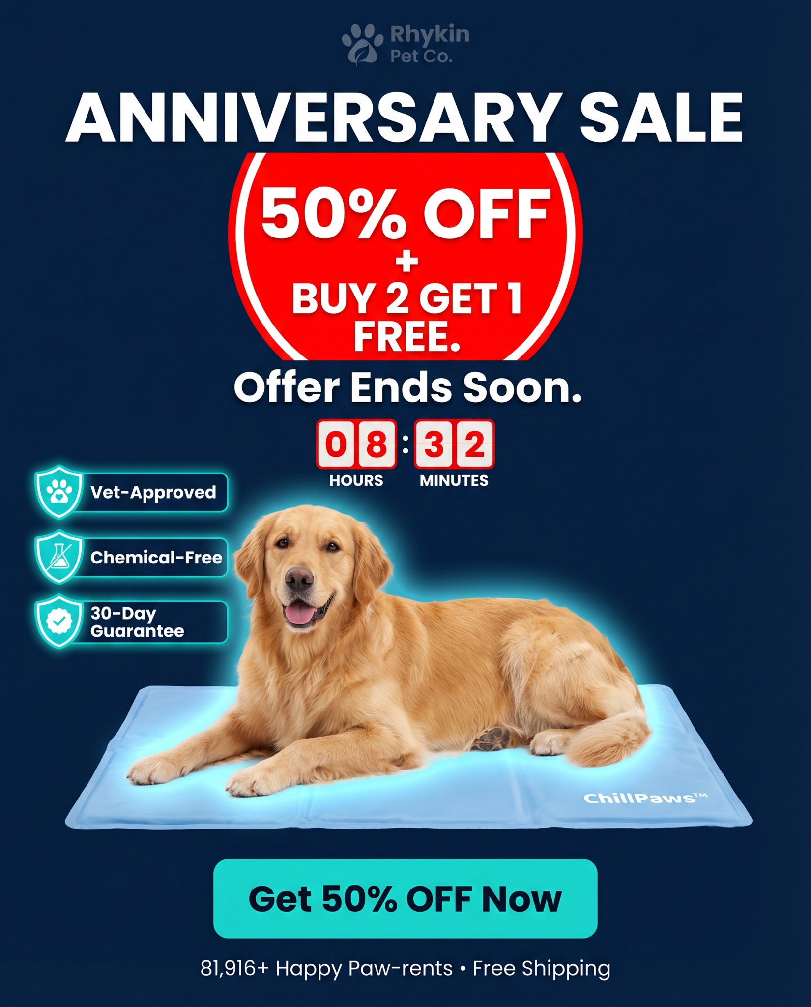 Rhykin Pet Co Facebook ad