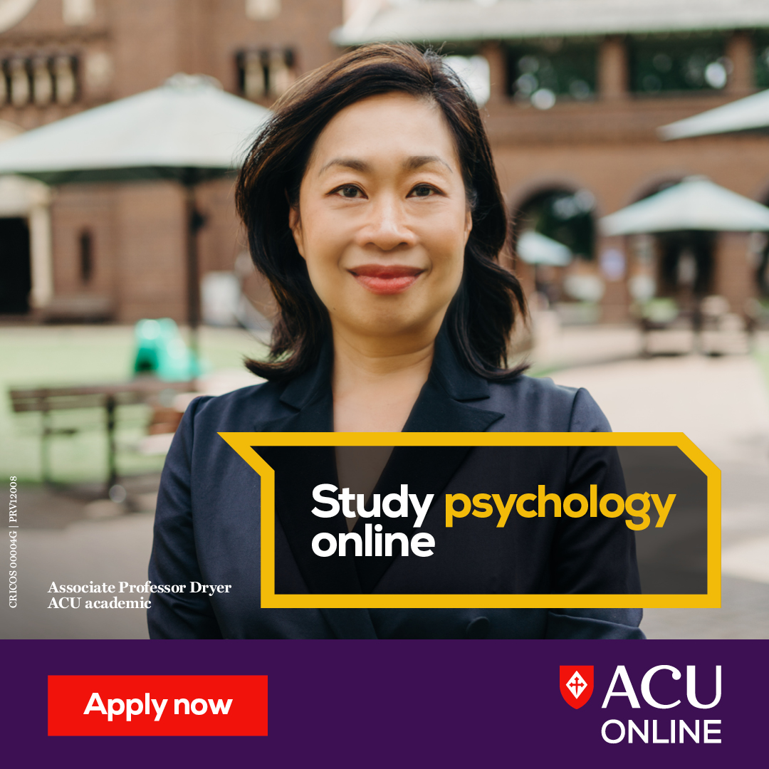 Australian Catholic University Online Facebook ad
