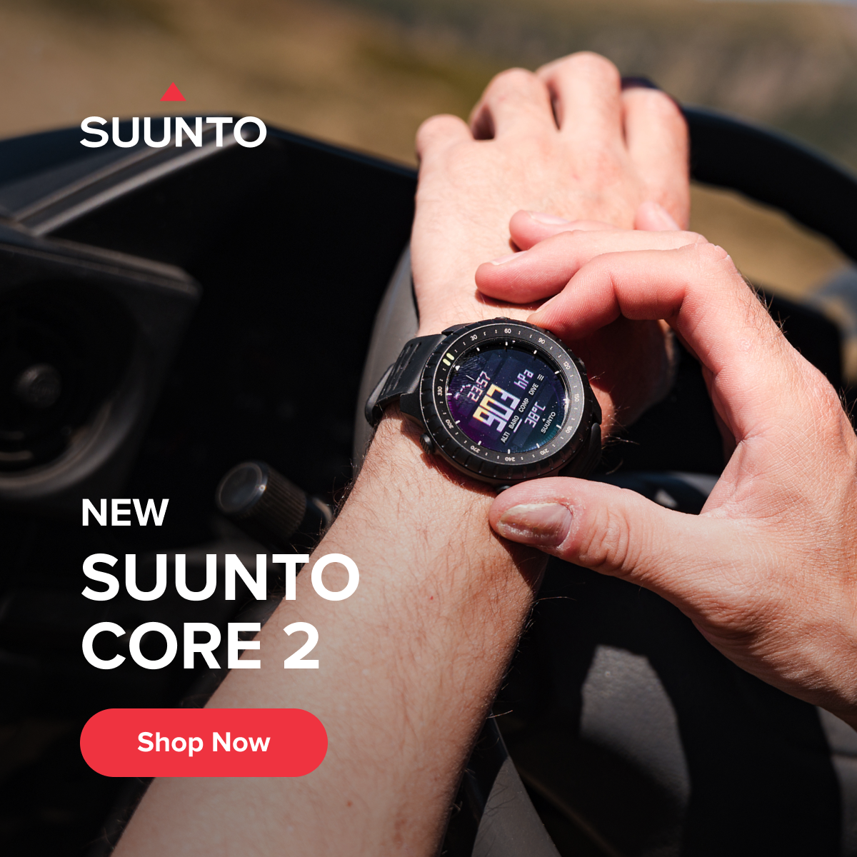 Suunto Facebook ad: New Suunto Core 2 Watch