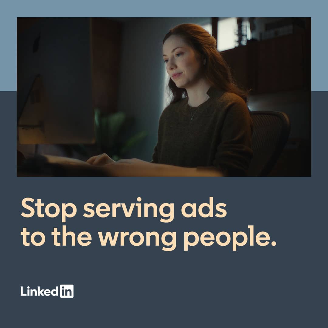 LinkedIn Facebook ad