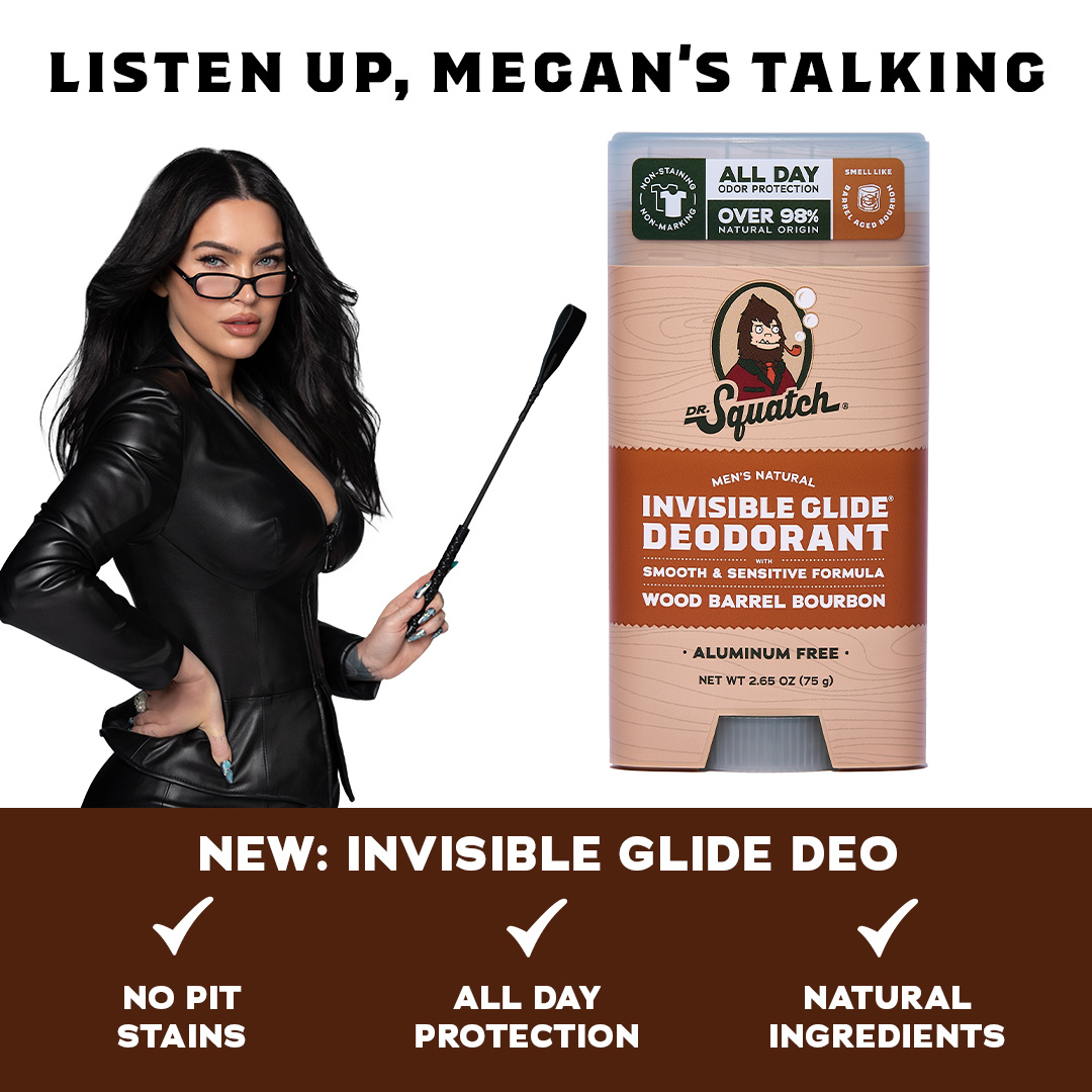 Dr. Squatch Facebook ad