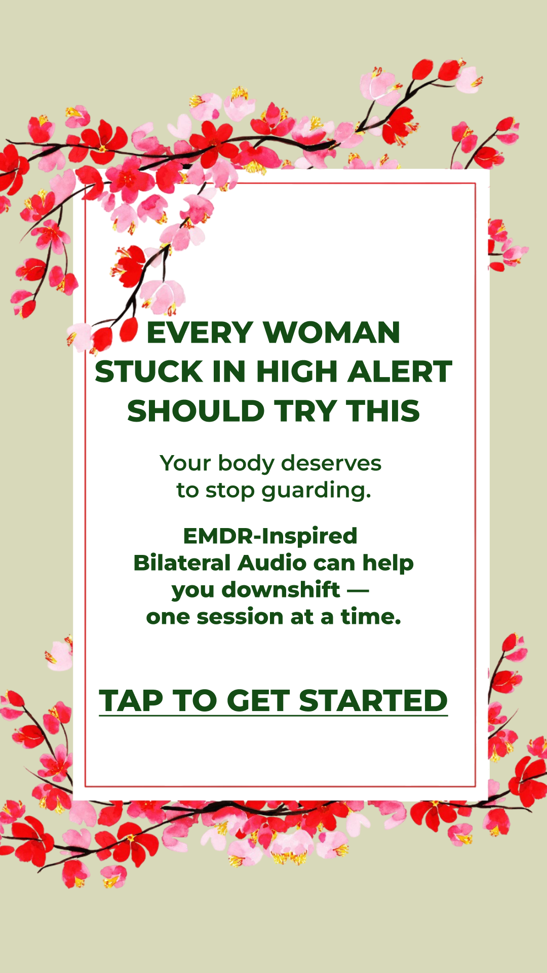 Calm Facebook ad