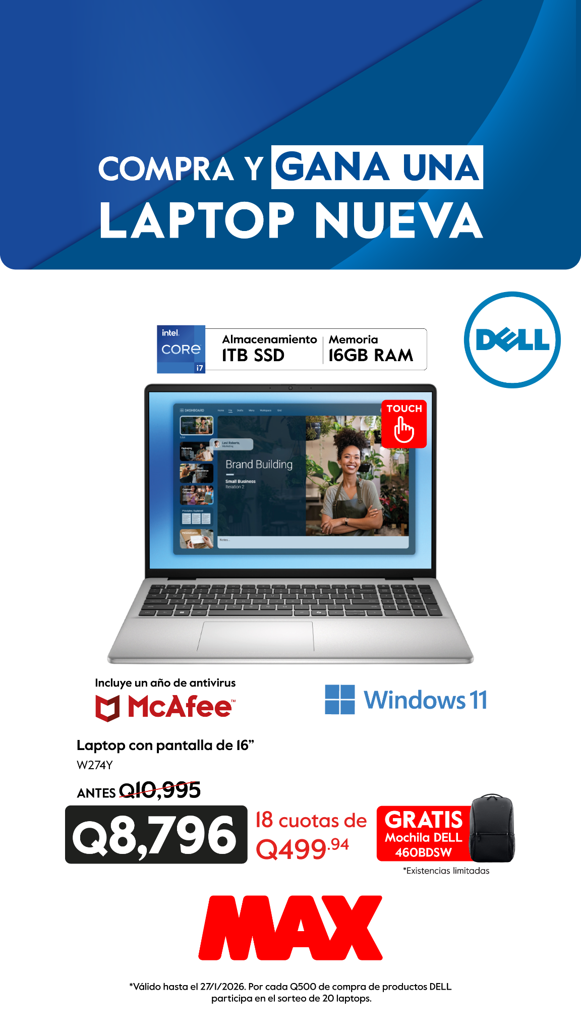 Tiendas MAX Facebook ad