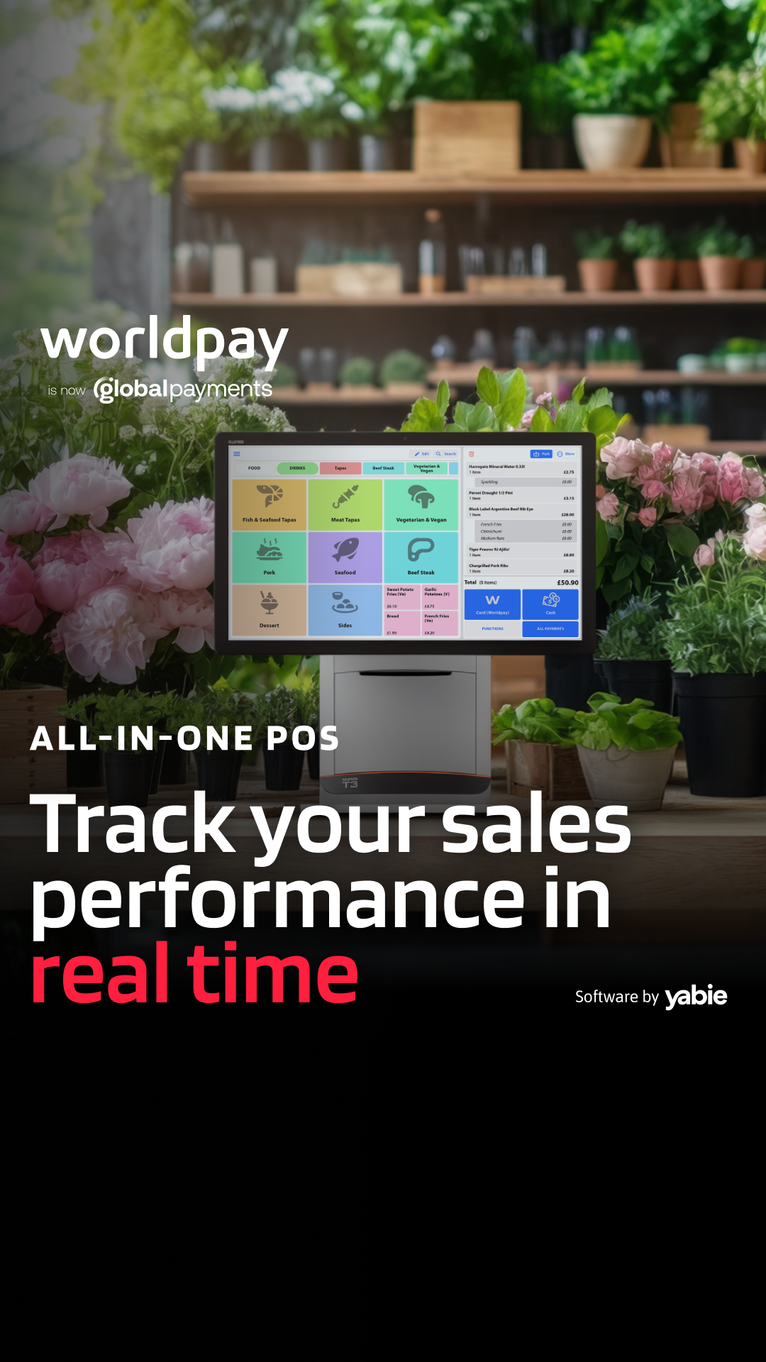 Worldpay Facebook ad from Jul 23, 2026