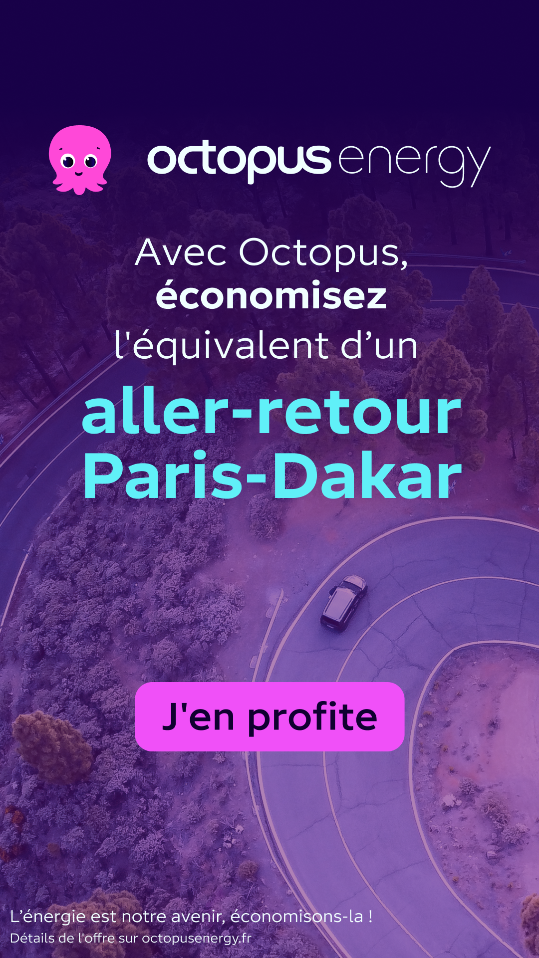 Octopus Energy Facebook ad