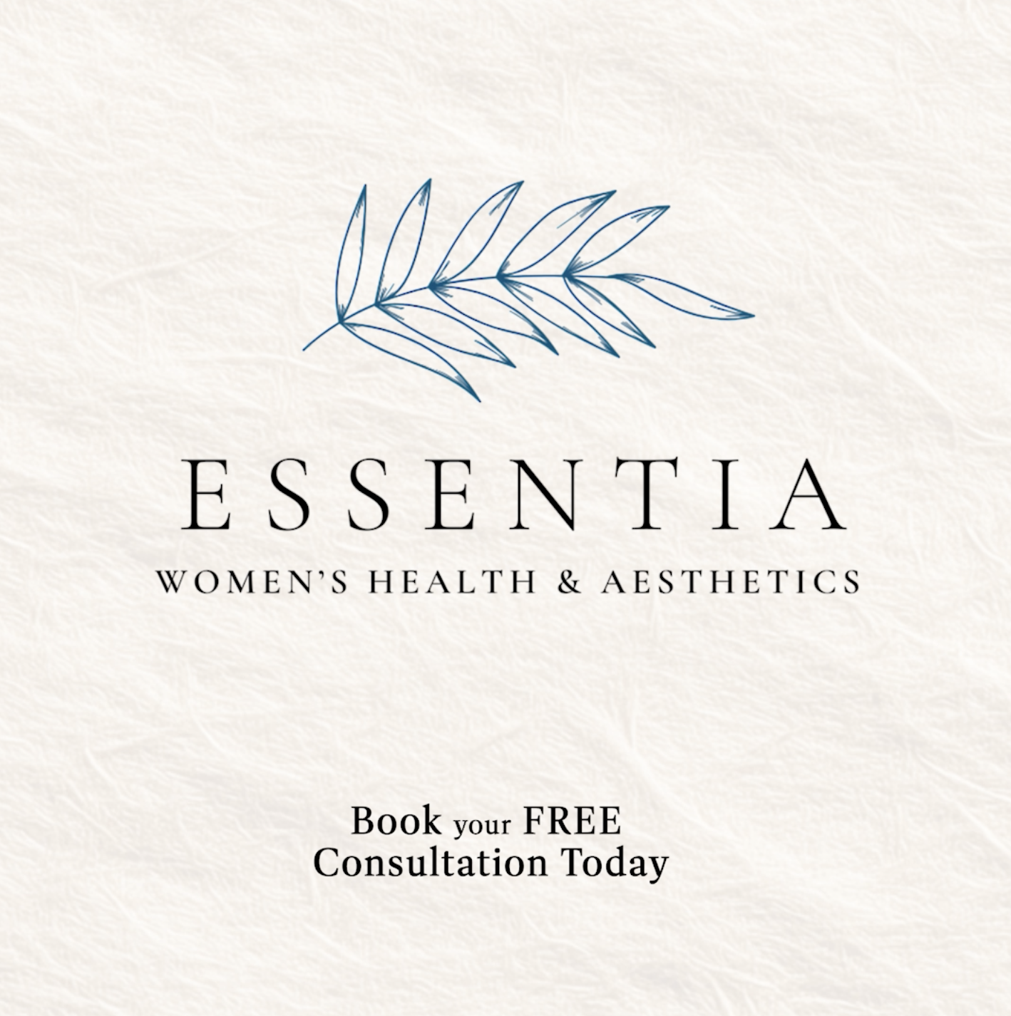 Essentia Women's Health & Aesthetics Facebook ad from May 19, 2025