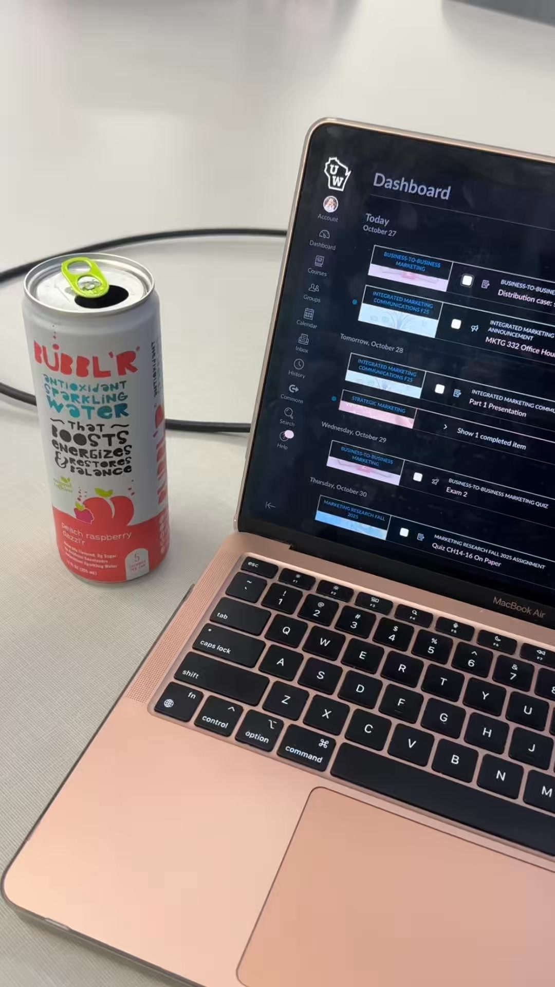 BUBBL'R Facebook ad: POV: you just found your new sparkling sidekick