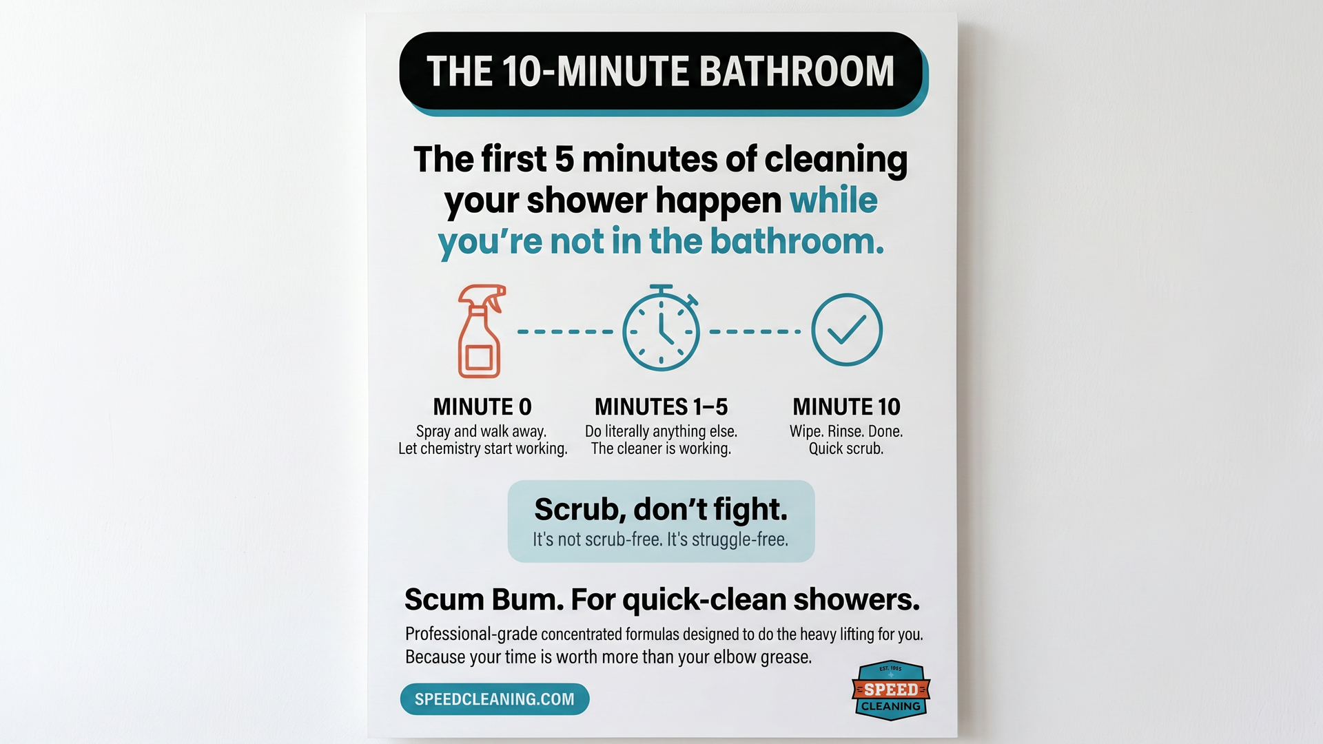 Speed Cleaning Facebook ad