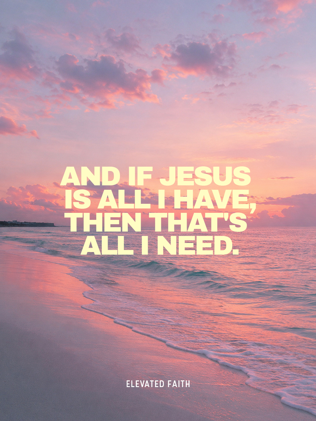 Elevated Faith Facebook ad