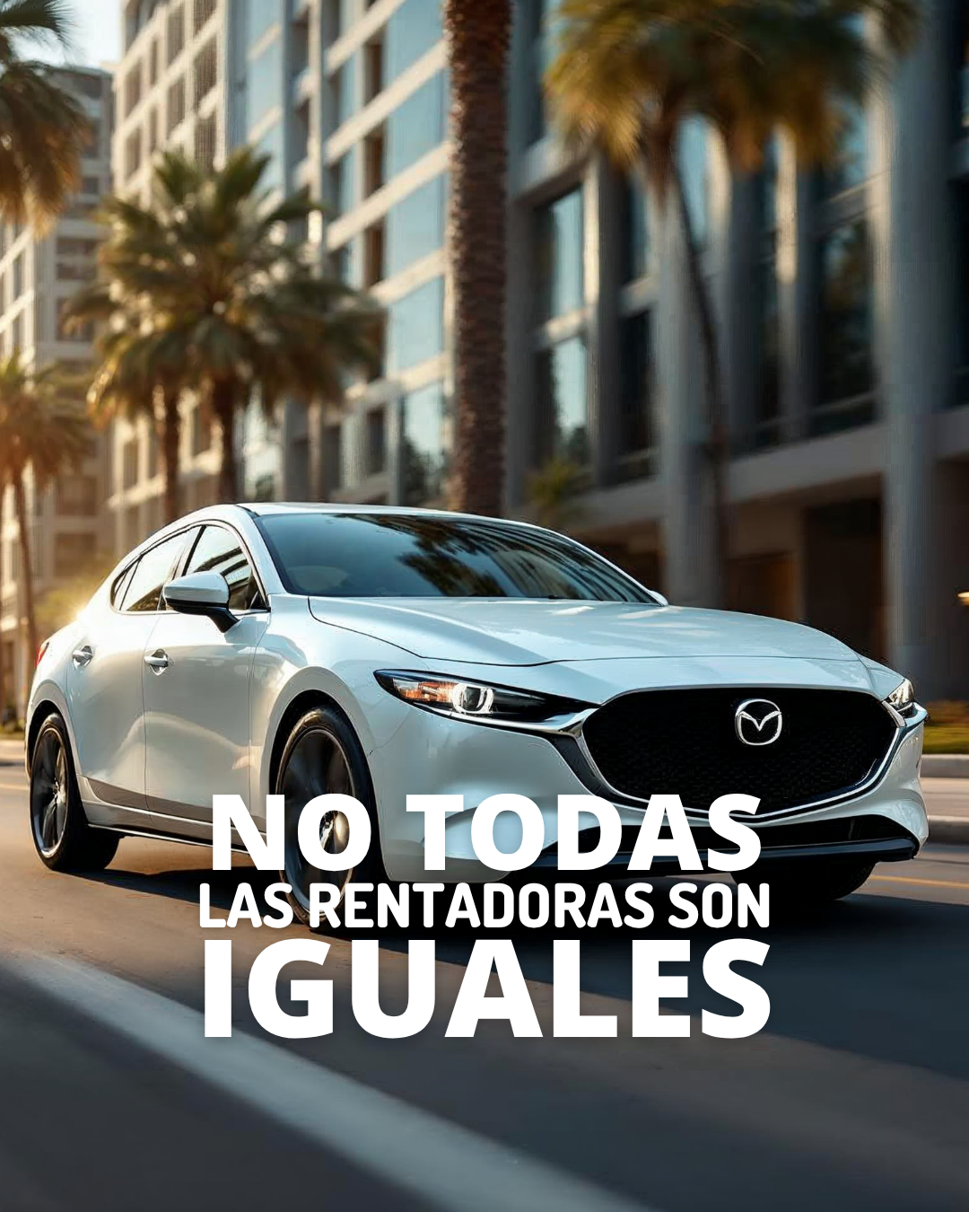 Hola Car Rentals Facebook ad: Alquilar un auto en EE.