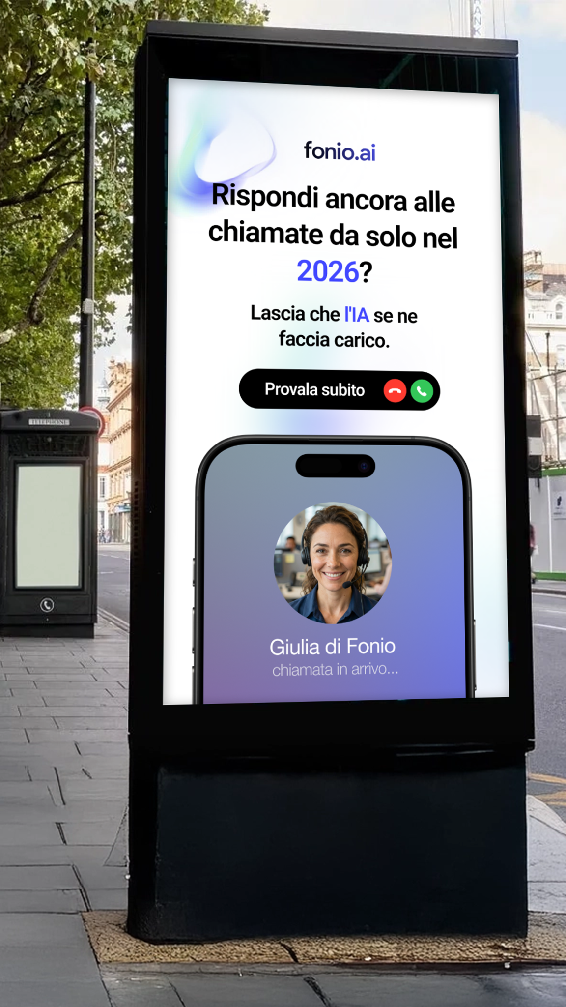 Fonio.ai Facebook ad