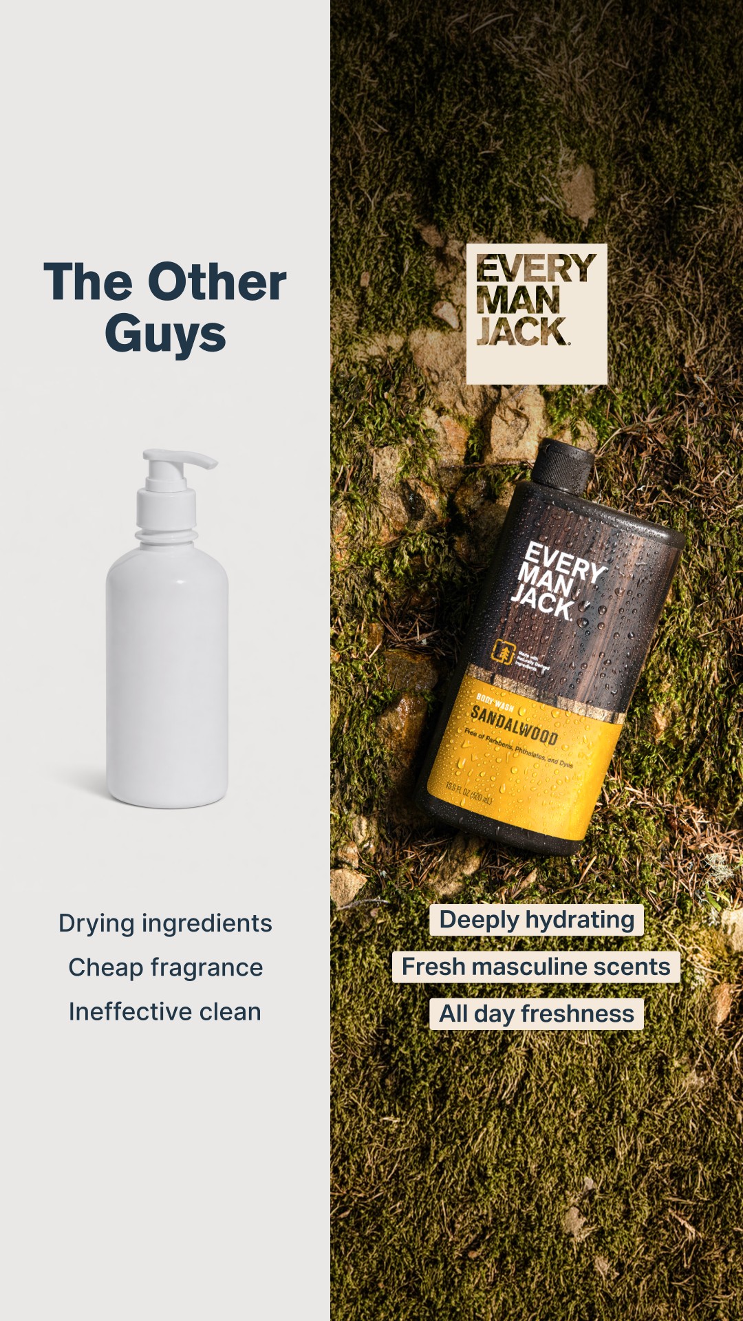 Every Man Jack Facebook ad