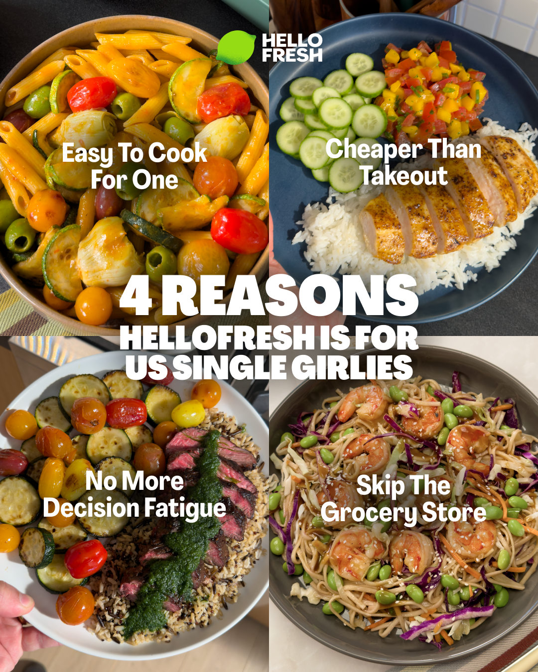 HelloFresh Facebook ad