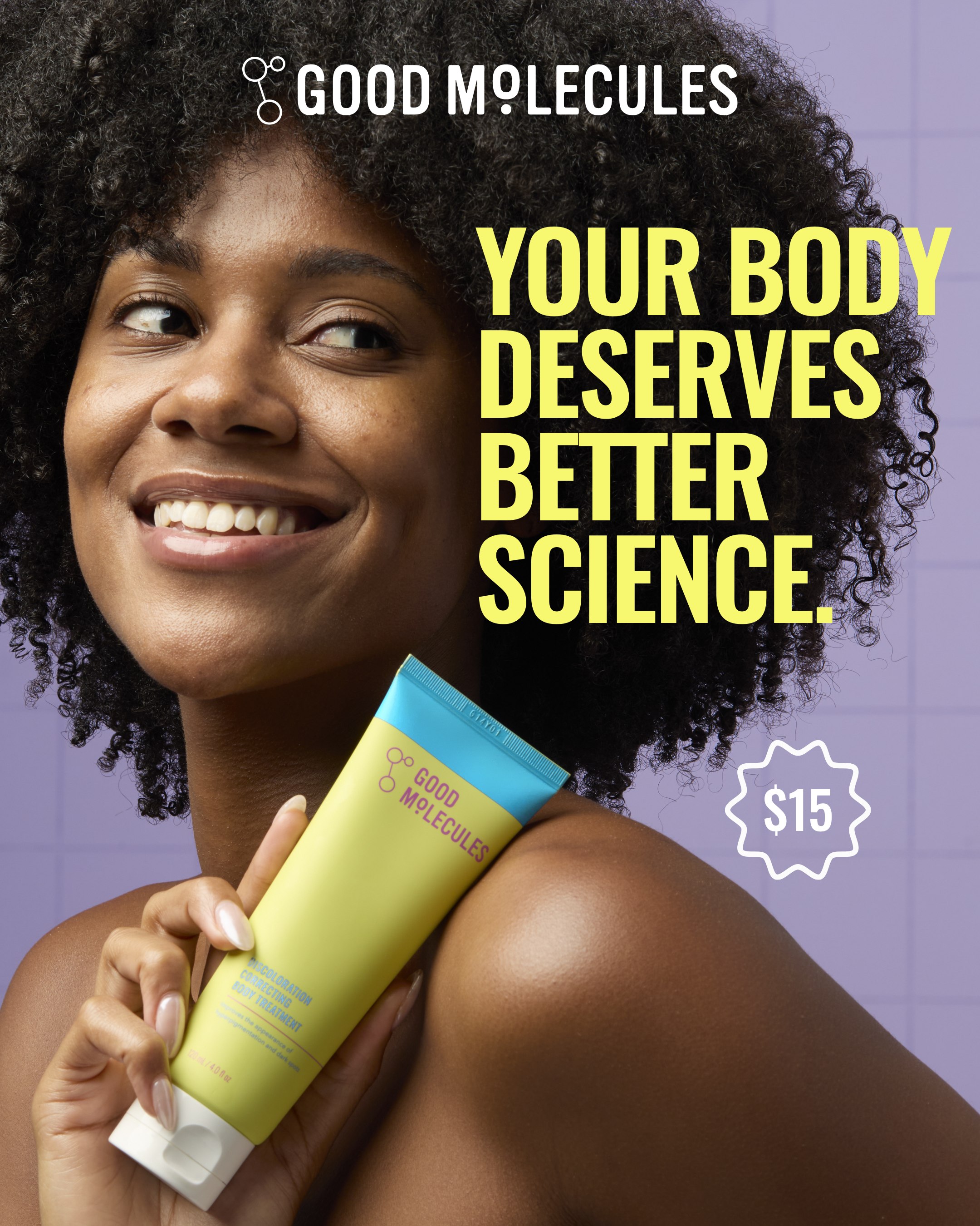 Good Molecules Facebook ad
