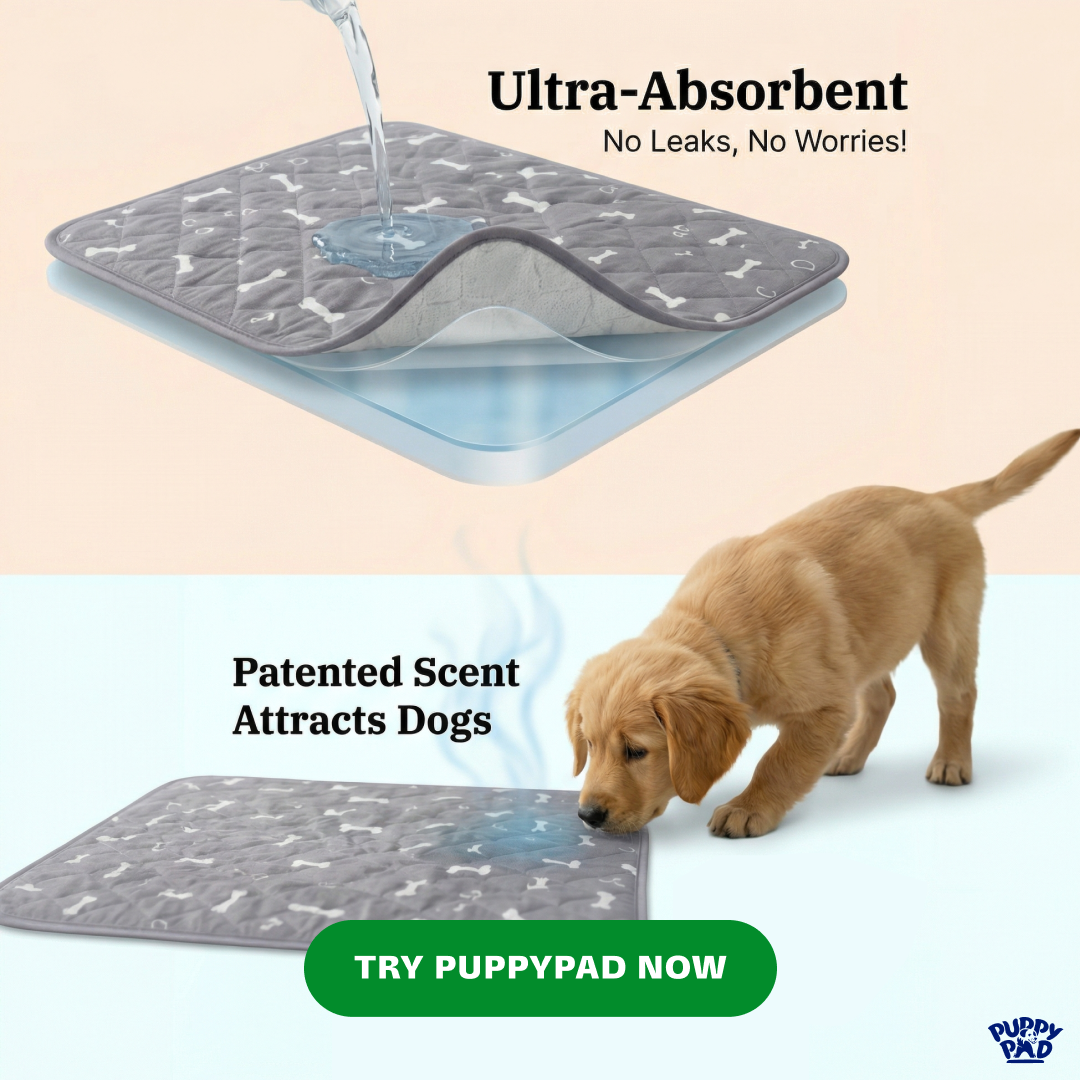PuppyPad Facebook ad