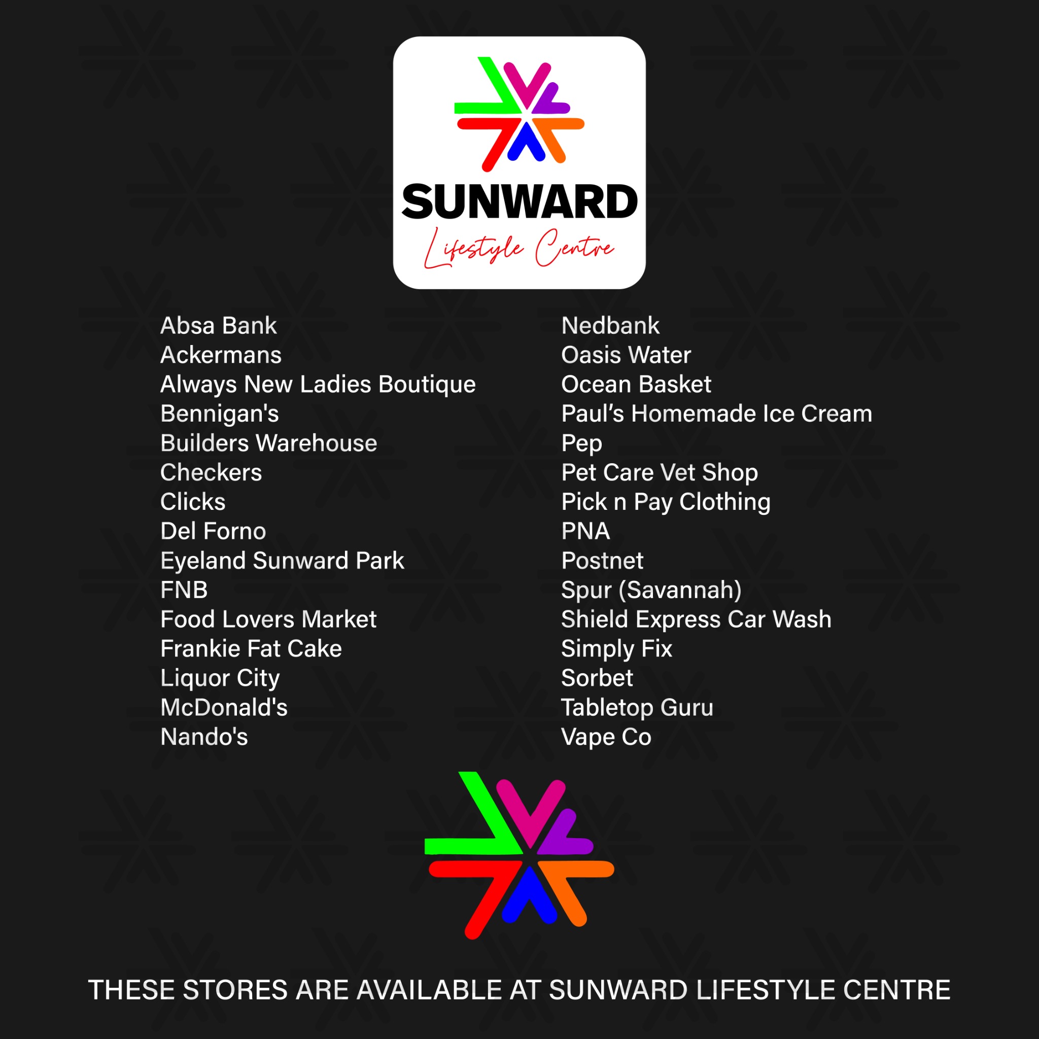Sunward Park Lifestyle Centre Facebook ad: Discover it all at Sunward Lifestyle Centre!