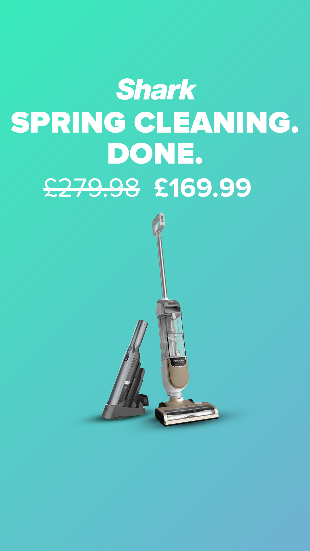 Shark Home UK Facebook ad from Mar 19, 2026
